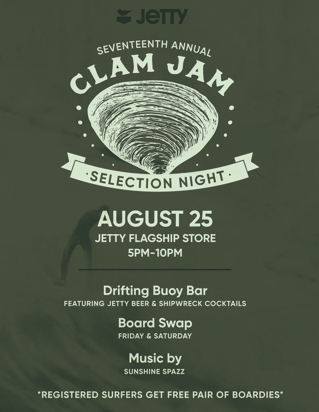 Clam Jam Selection Night