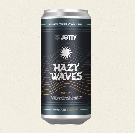 Hazy Waves Beer Can