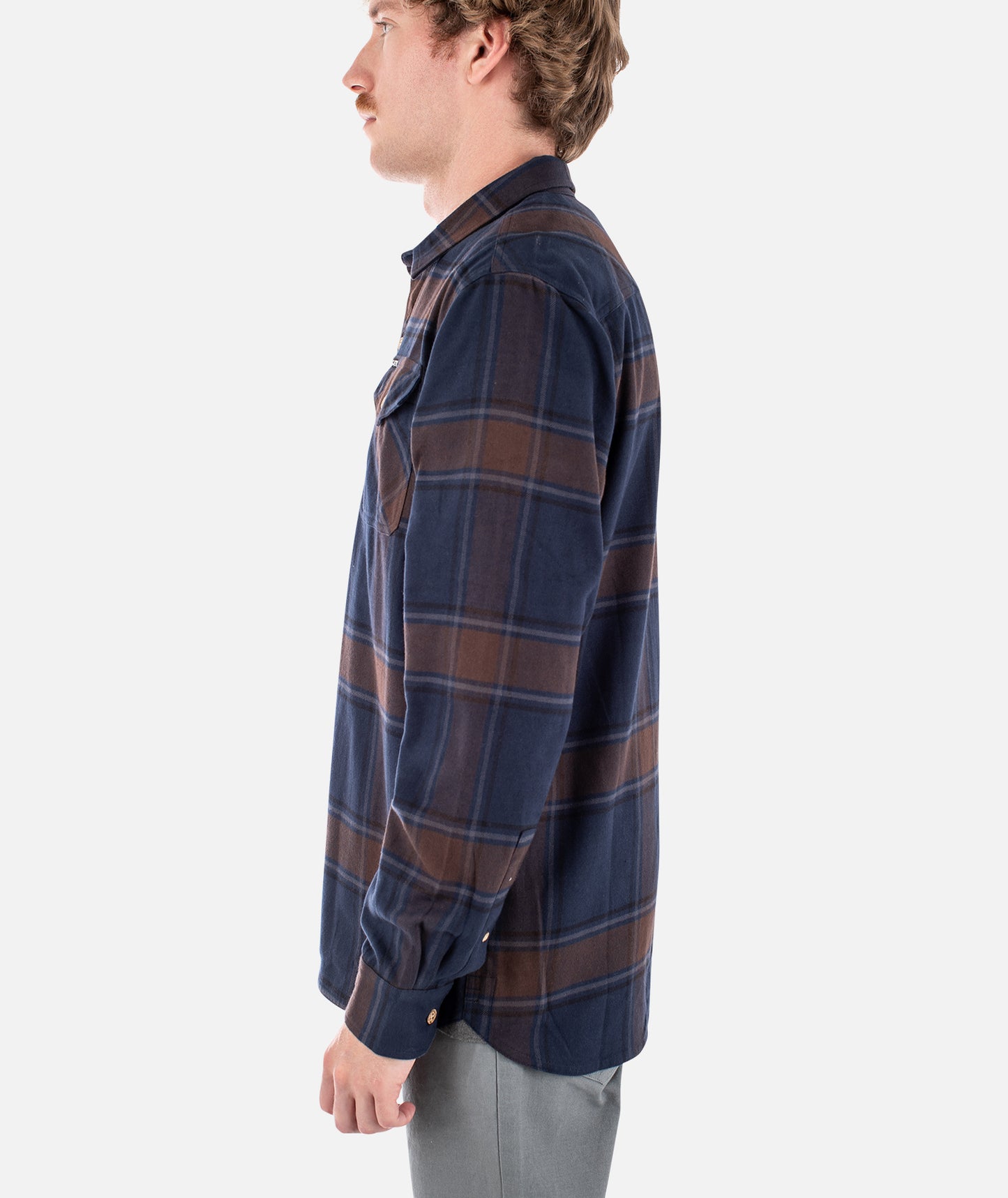 Breaker Flannel - Graphite - Jetty