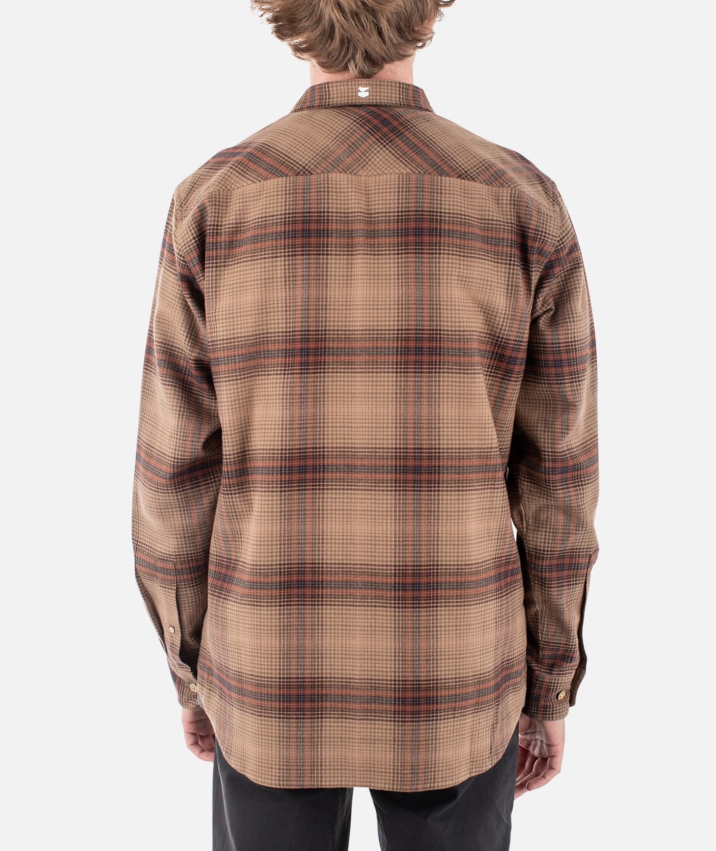 F23 The Breaker Flannel - Tan
