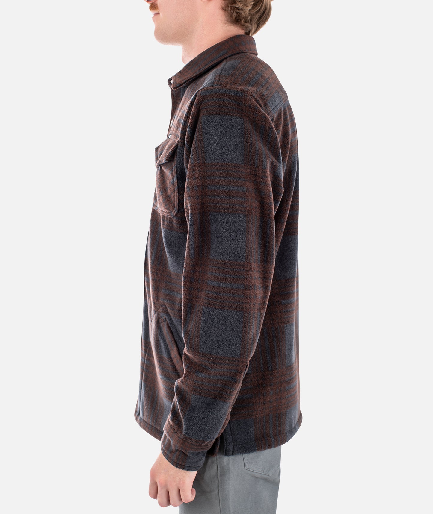 The Concordia Fleece - Graphite - Jetty