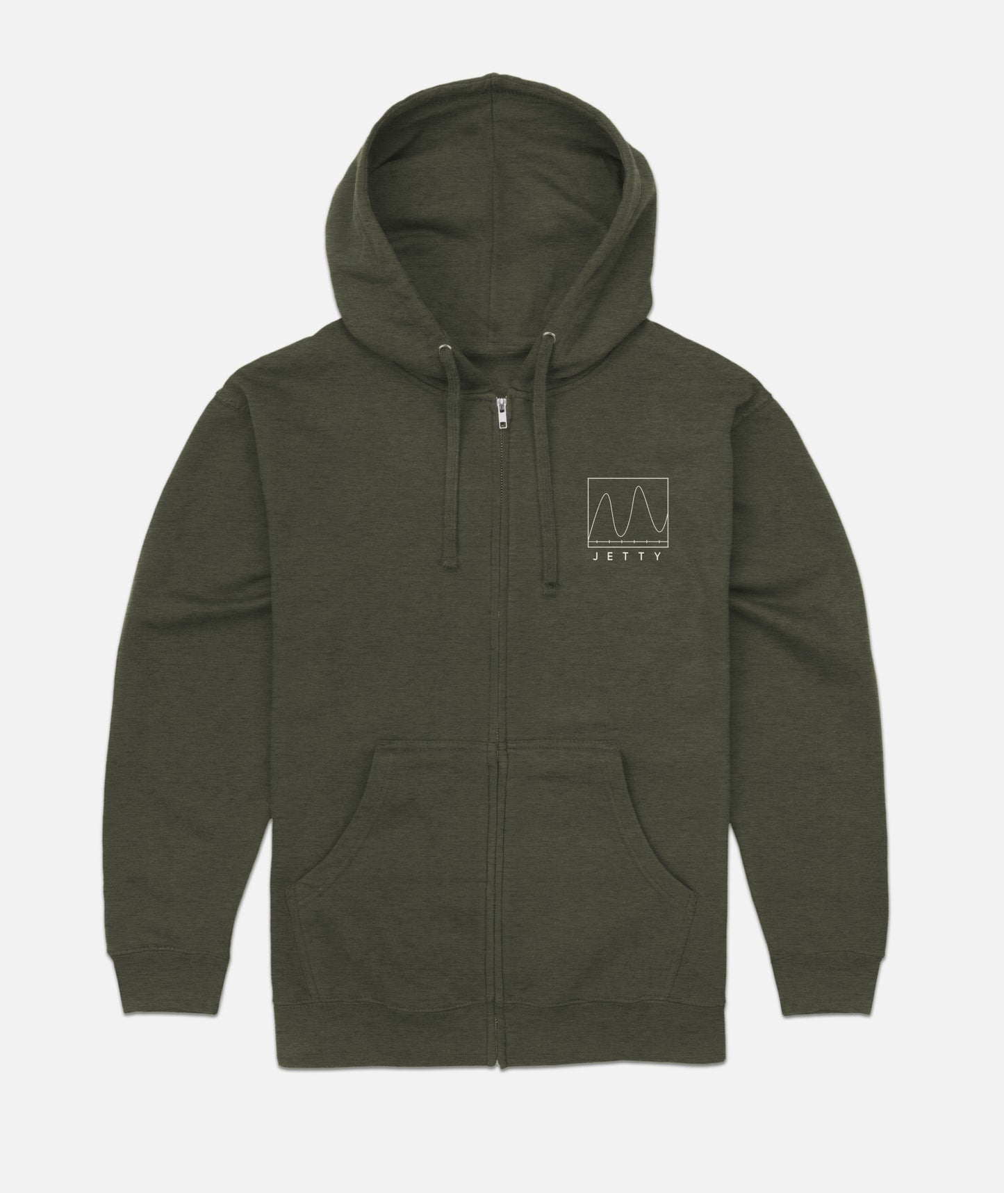 Cremallera para kit de surf - Verde militar