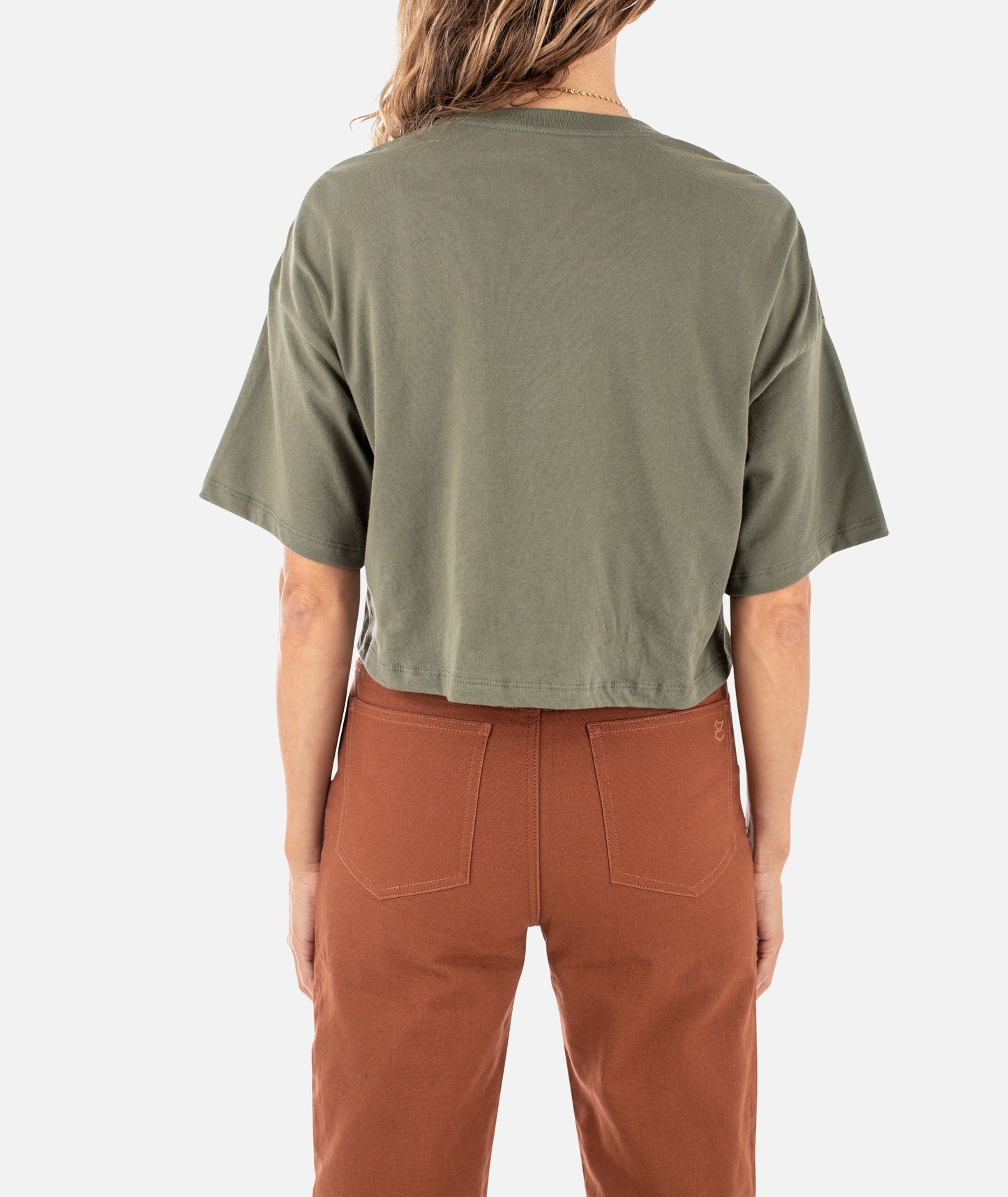 Nightbloom Tee - Military Green