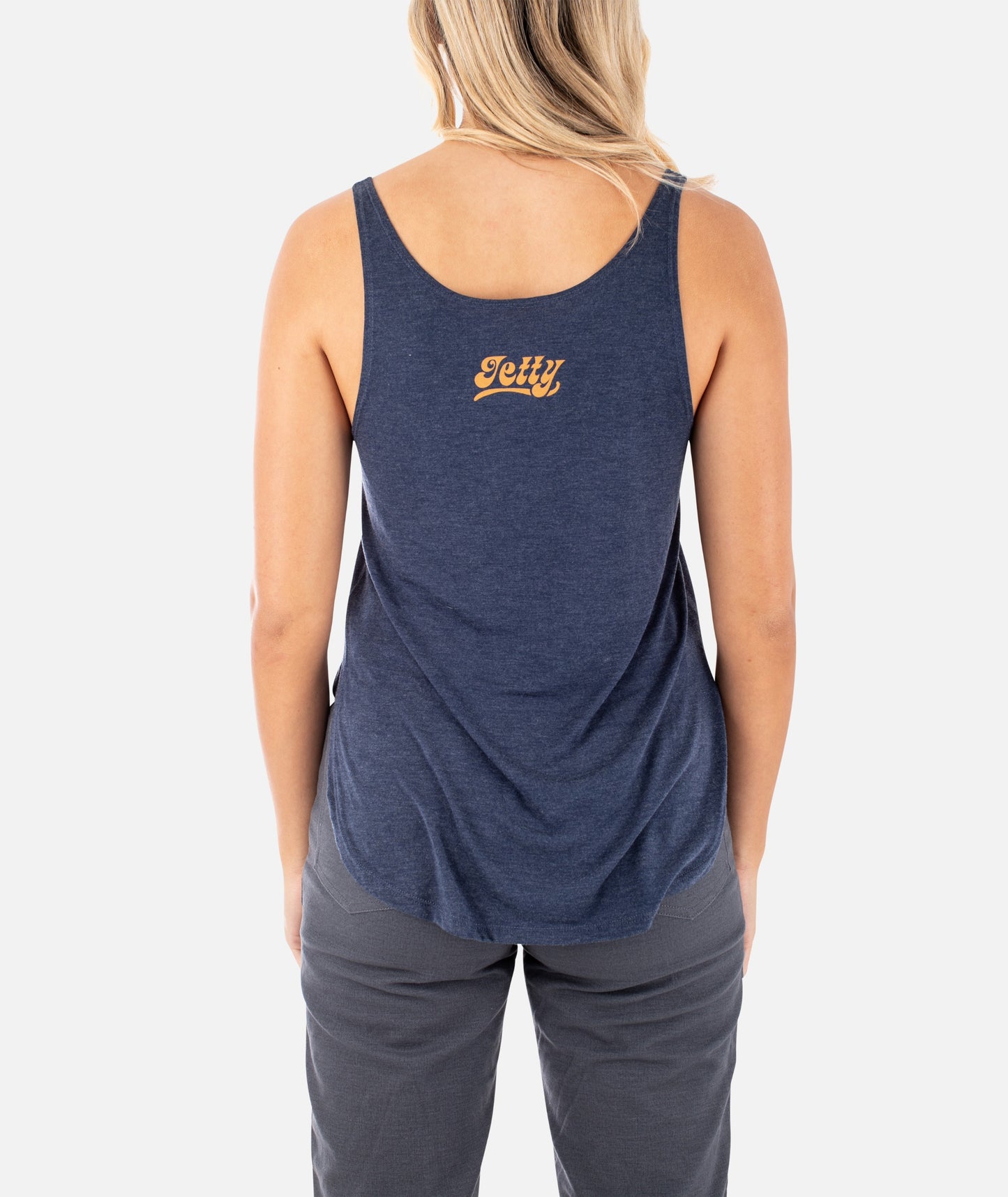 Smiles Tank - Navy - Jetty