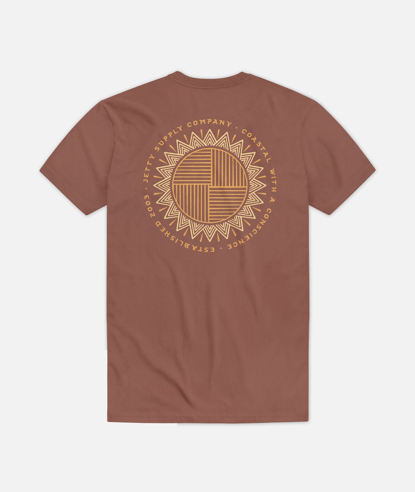 Radial Tee - Brown