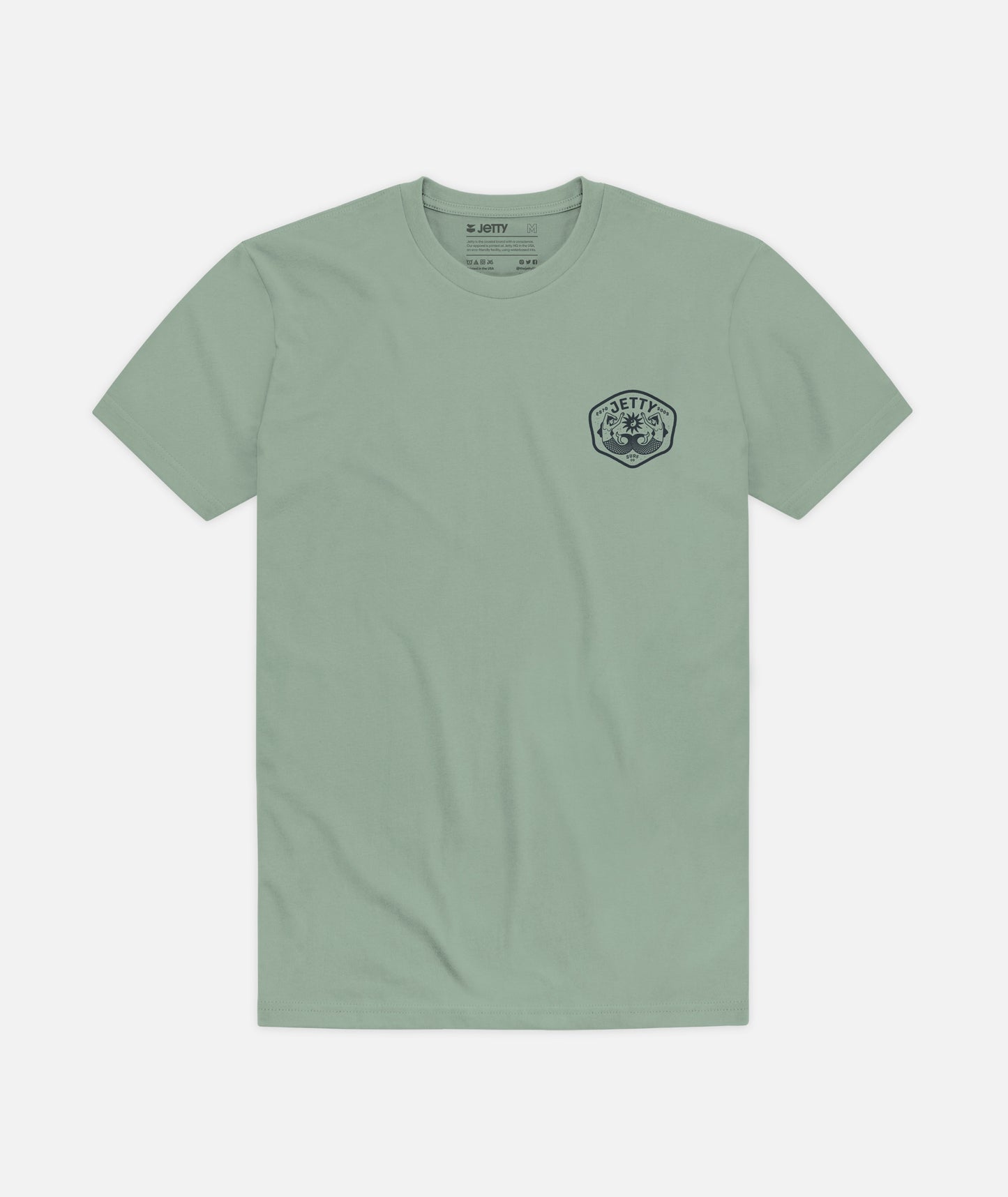 Twin Tails Tee - Sage Green - Jetty