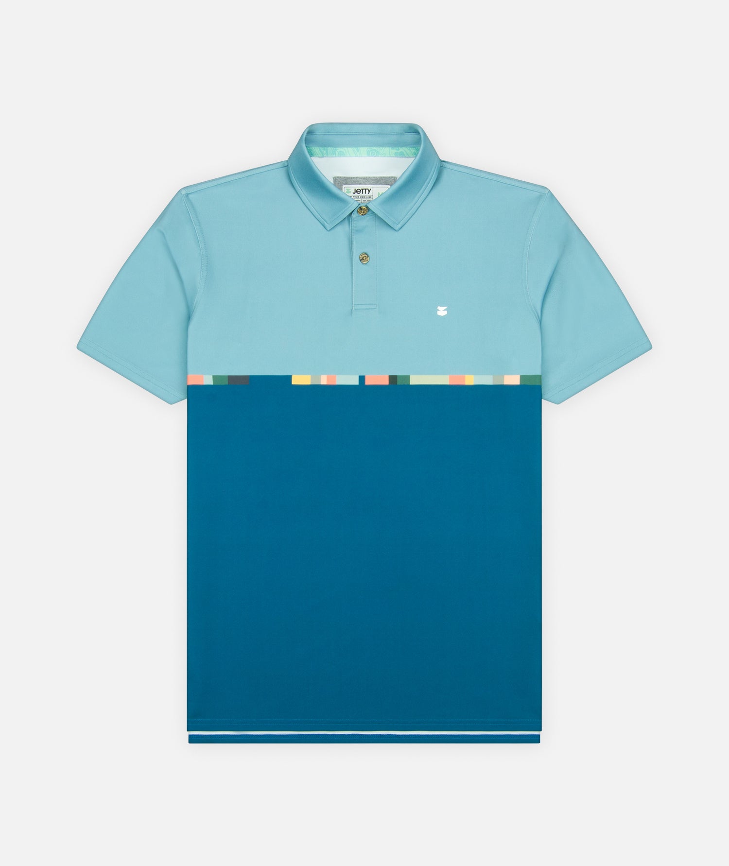Jetty Bunker Golf Polo - Light Blue Jetty Bunker Golf Polo - Light Blue