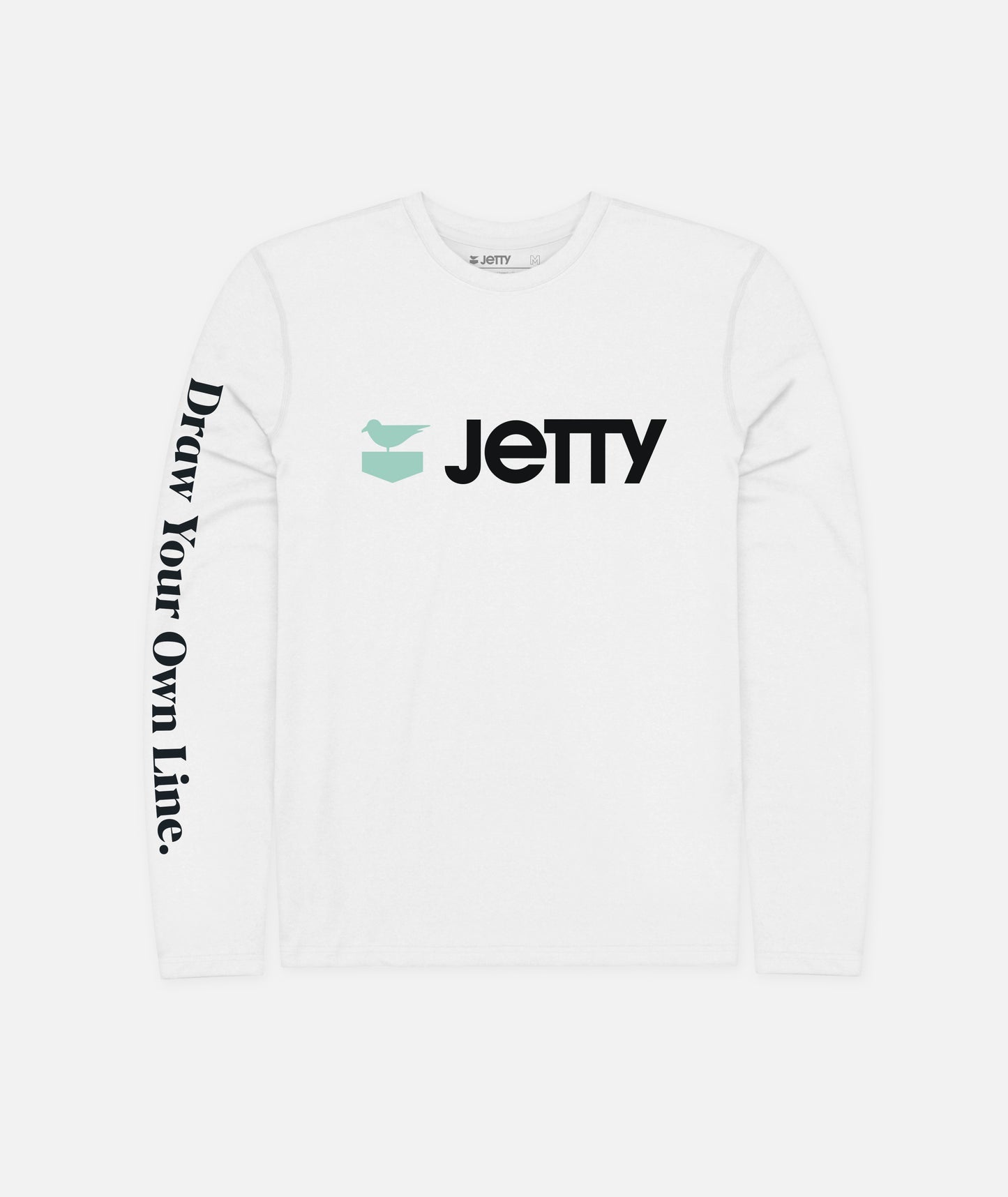 Otis UV LST Tee - White - Jetty