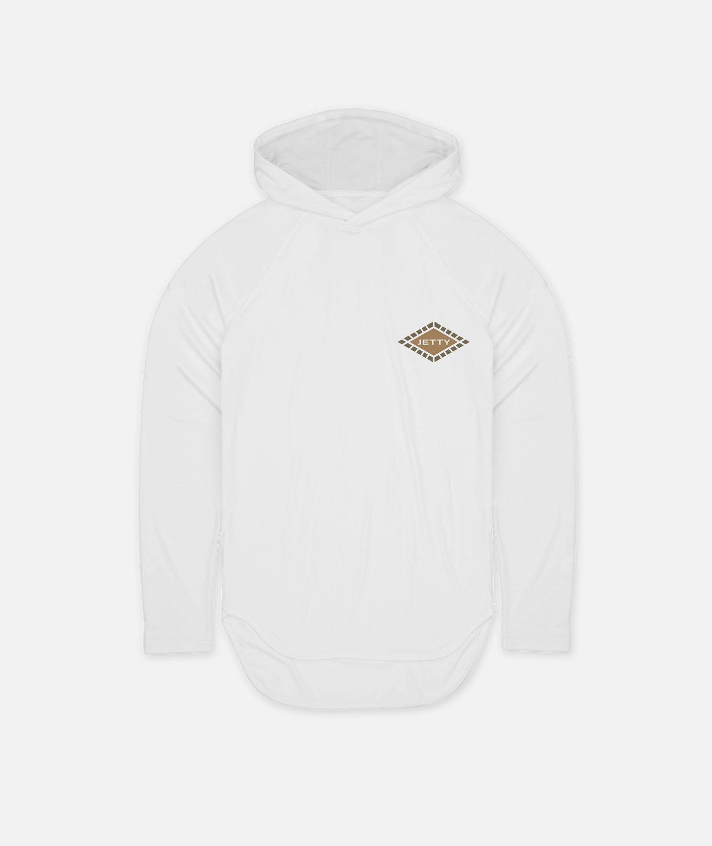 Fins UV-Hoodie – Weiß