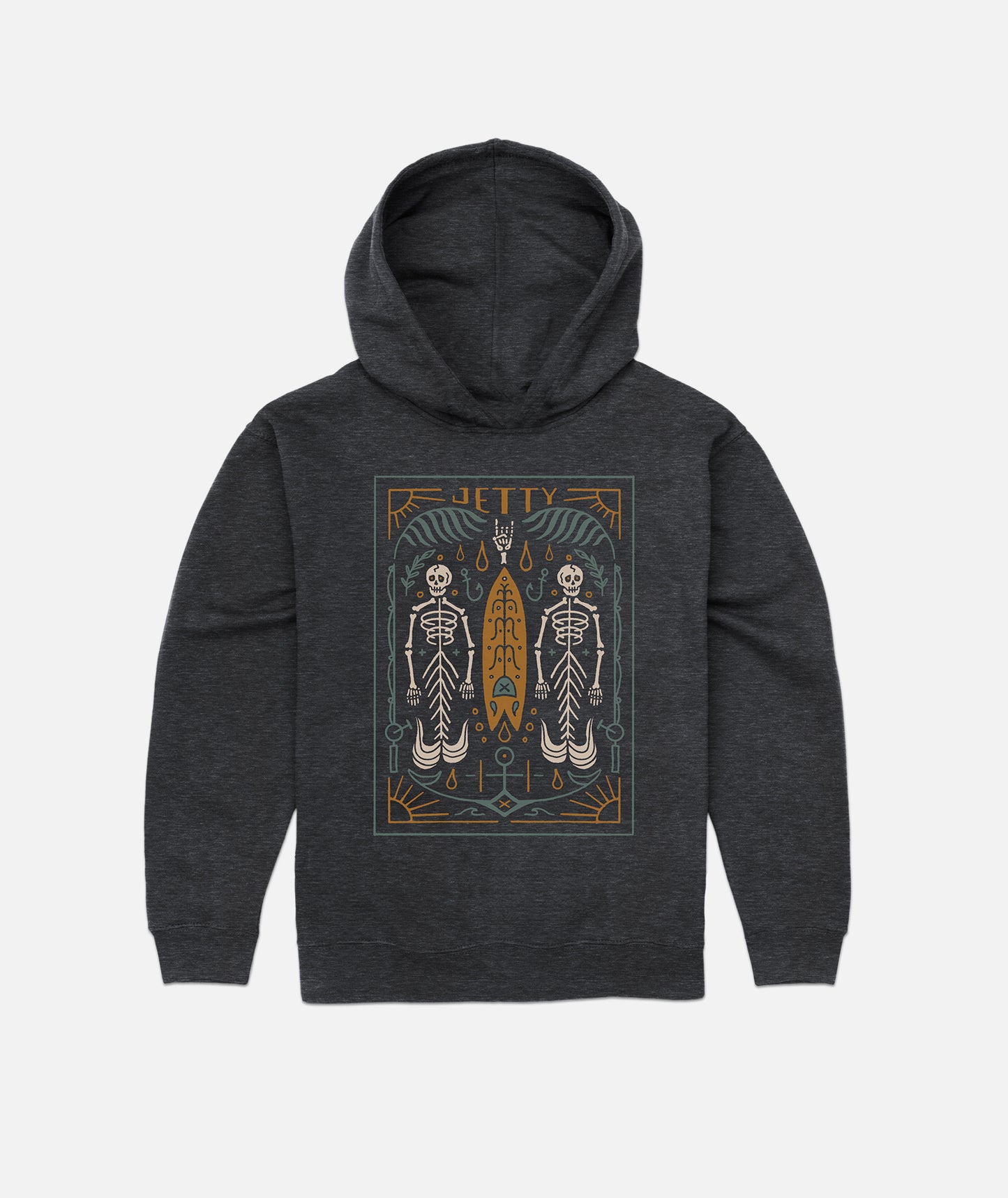 Tot Boneyard Kapuzenpullover – Schwarz