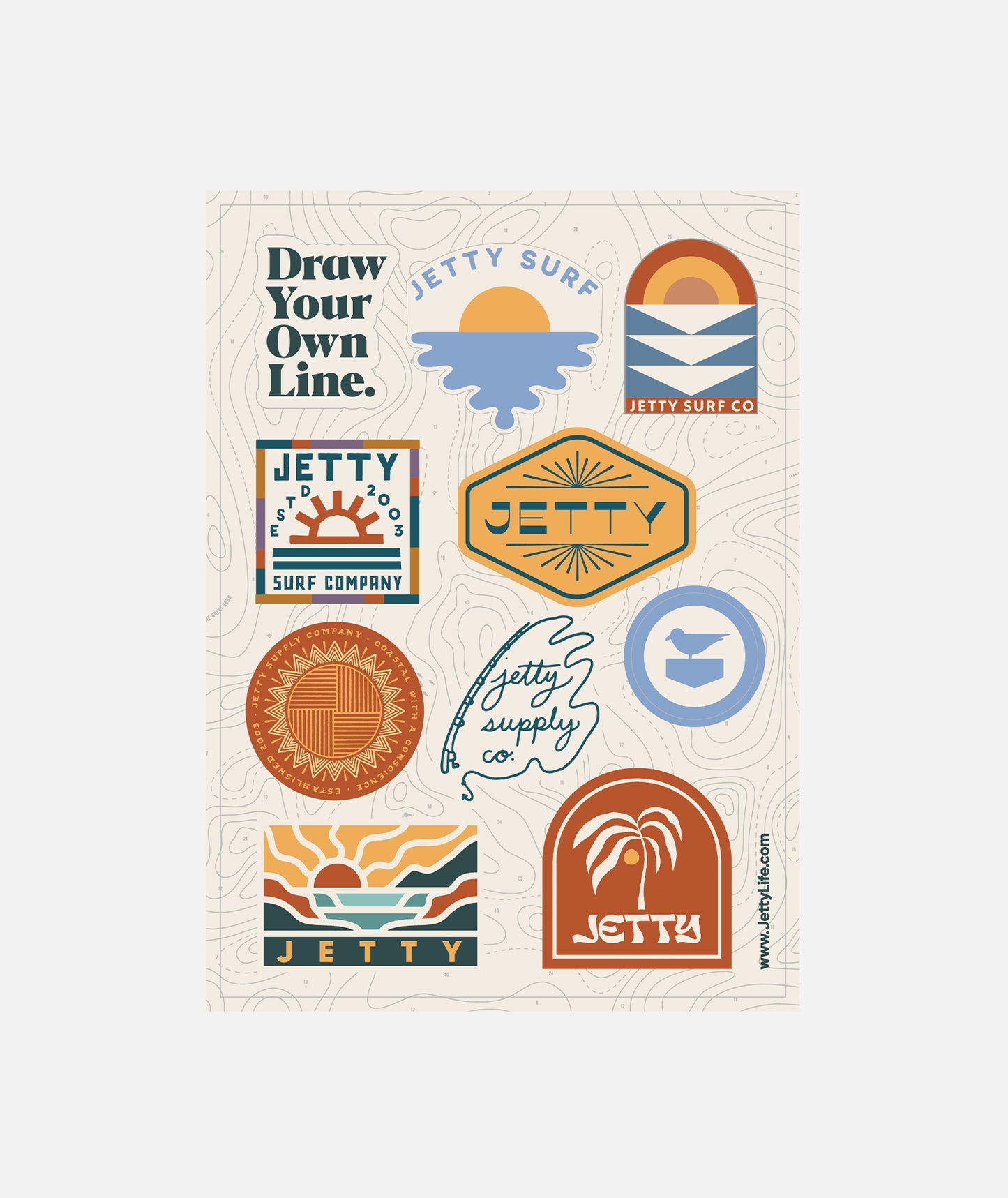 Midsummer Sticker Sheet - Assorted