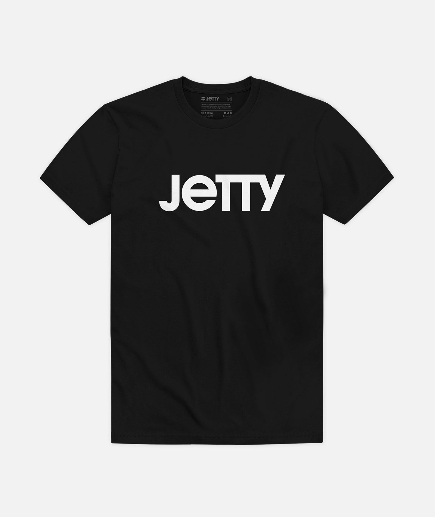 Grom Logotype Tee - Black - Jetty
