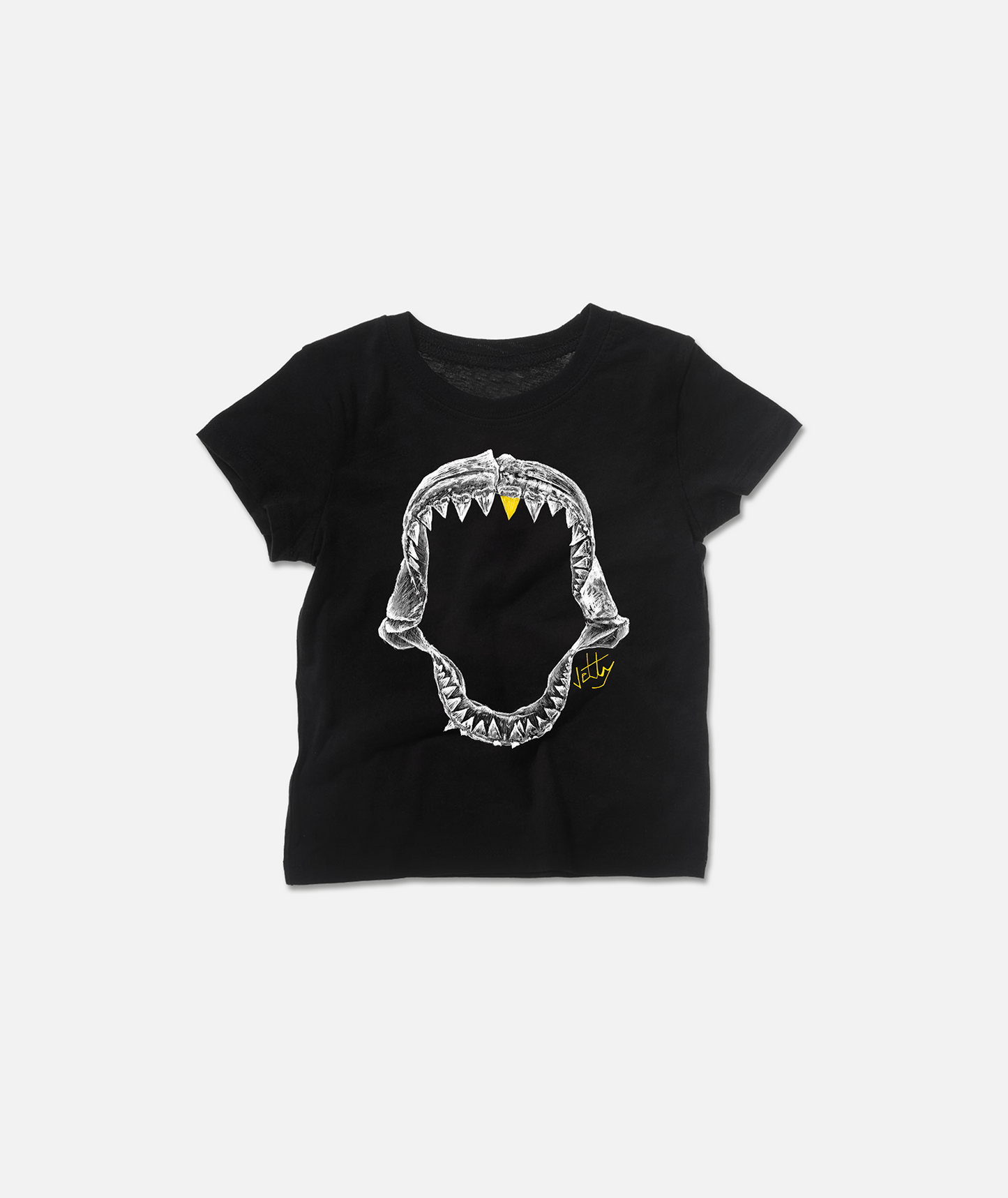 Tot Jaws Tee - Black - Jetty