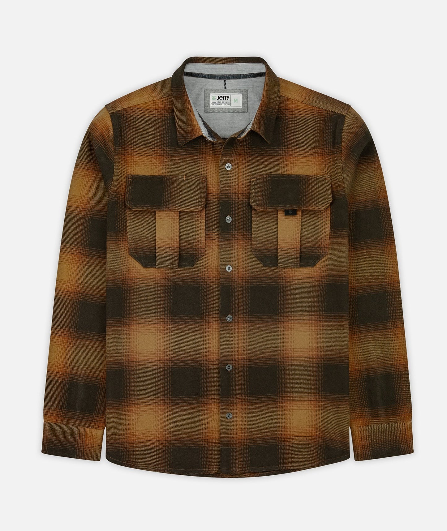 Arbor Flannel - Brown - Jetty
