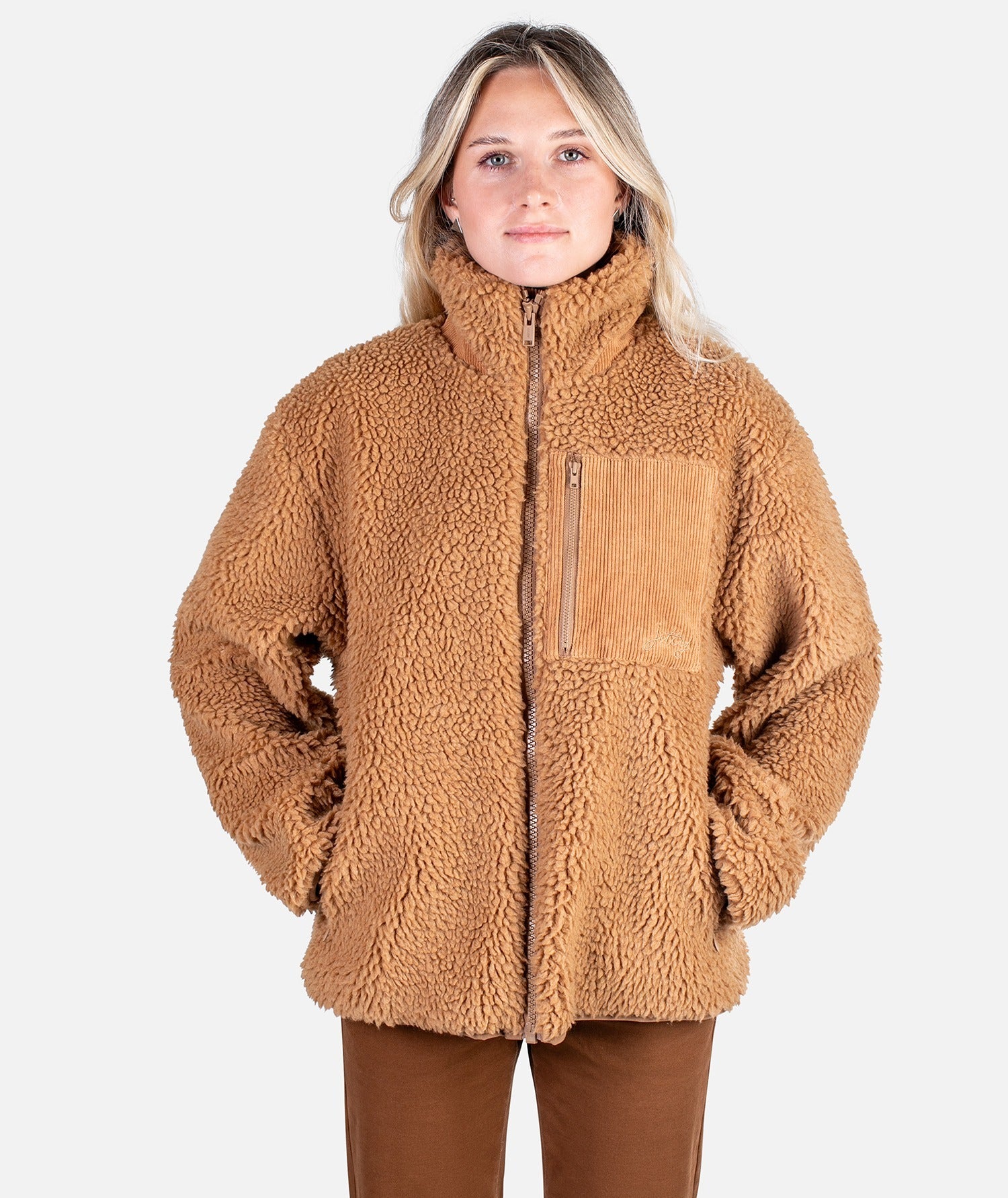 Pile jacket womens best sale