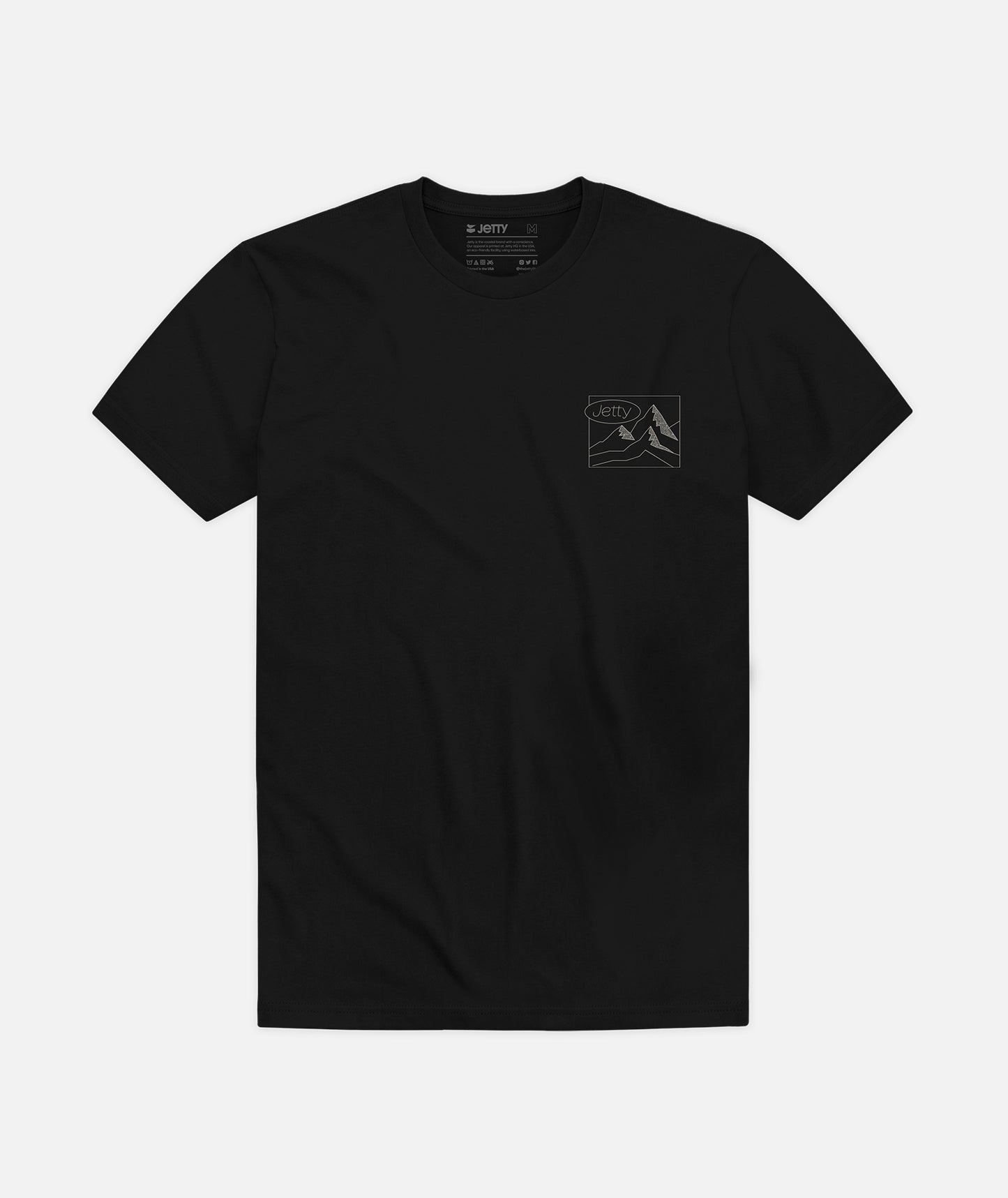 Highpoint T-Shirt – Schwarz