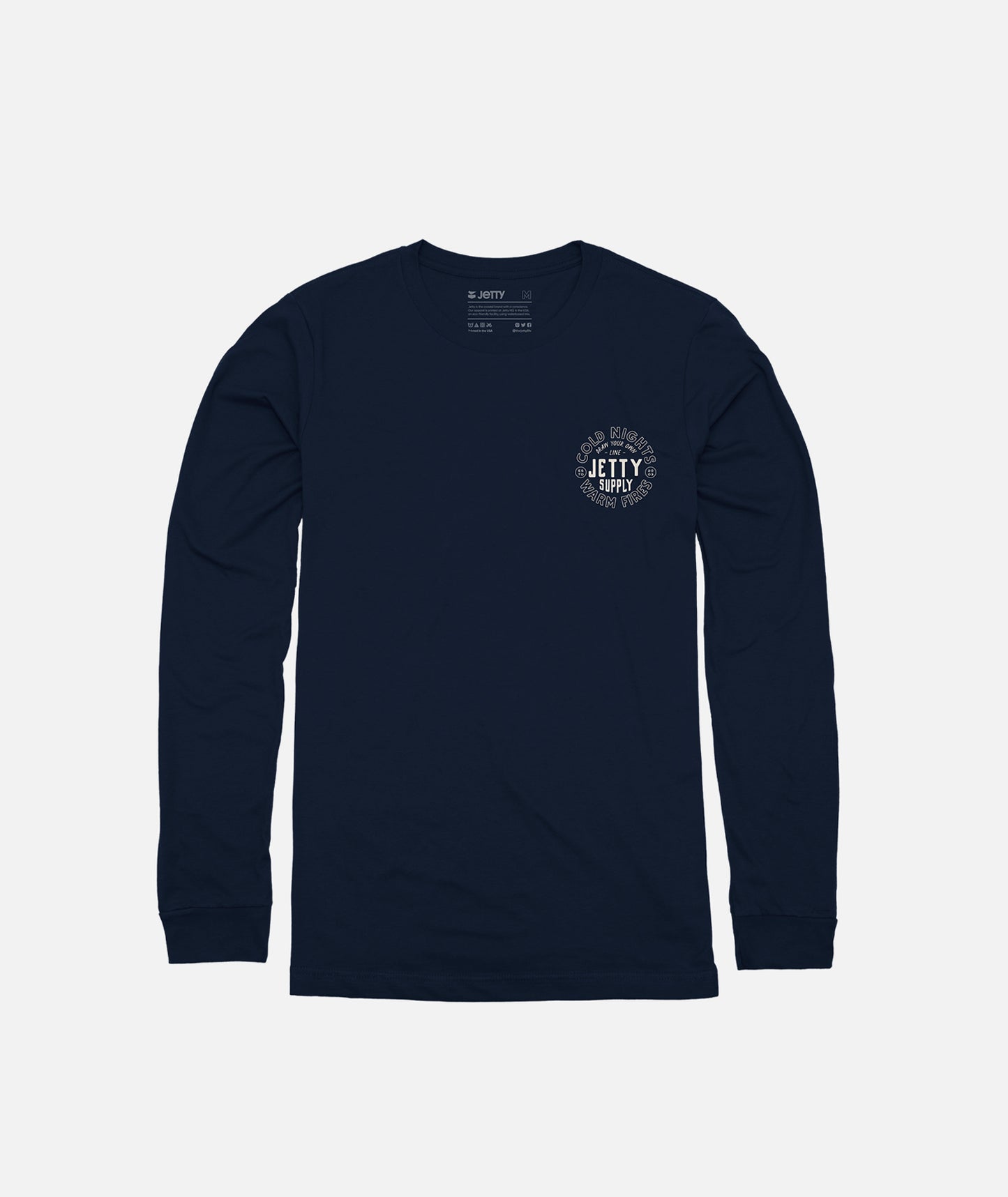 Grom Cold Nights Langarm – Marineblau