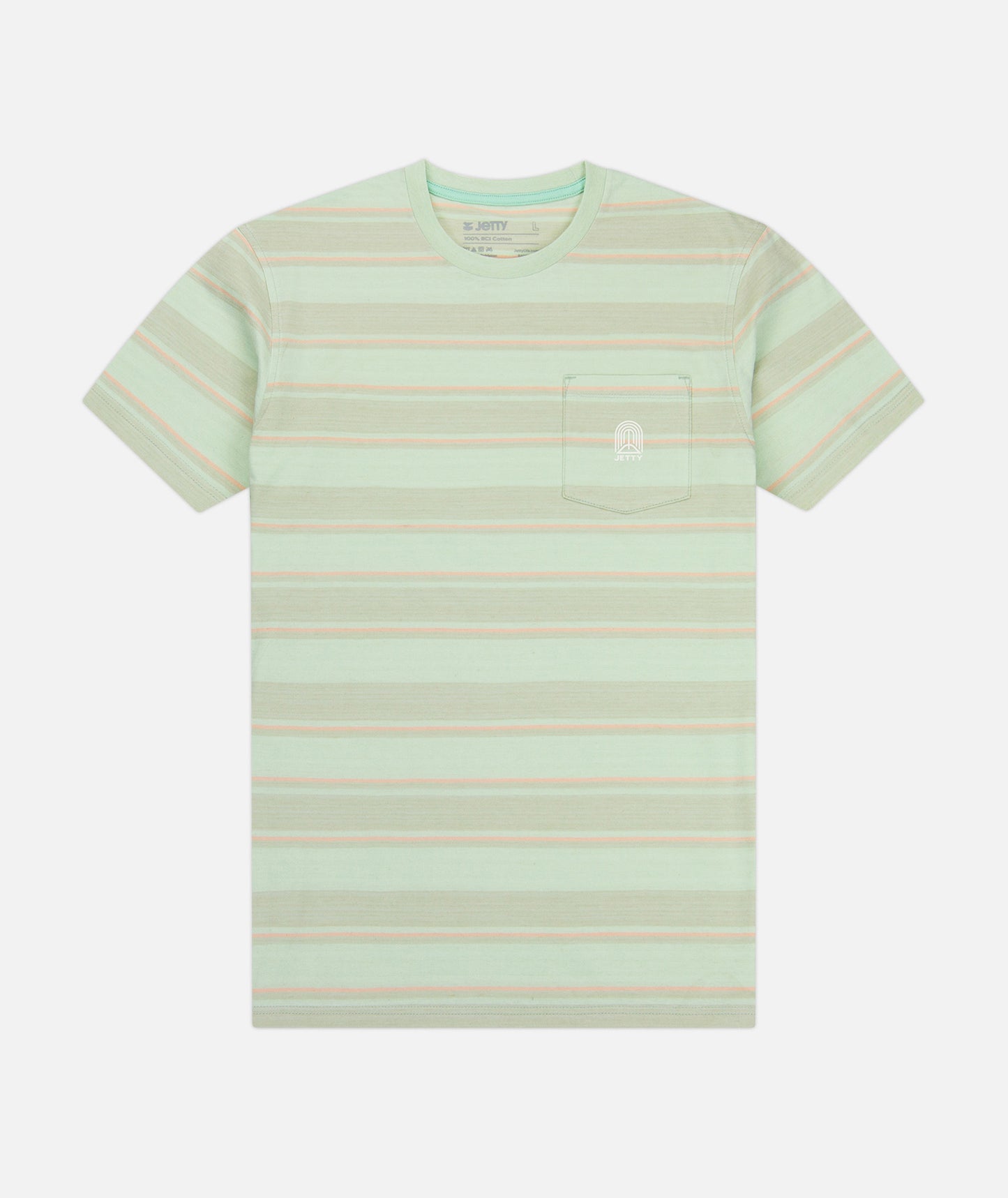 Nosara Premium Pocket Tee – Frost