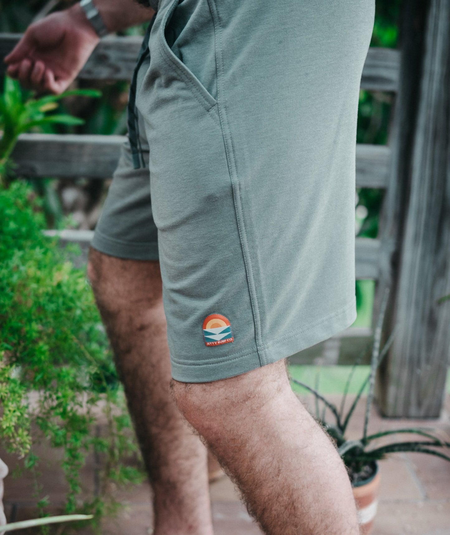 Skipper Lounge Short – Salbeigrün