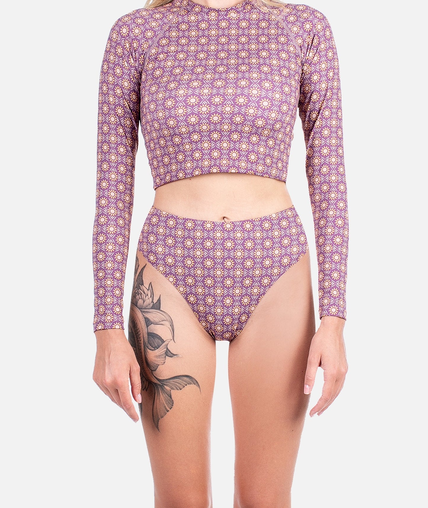 Taylor Swim Bottom - Purple