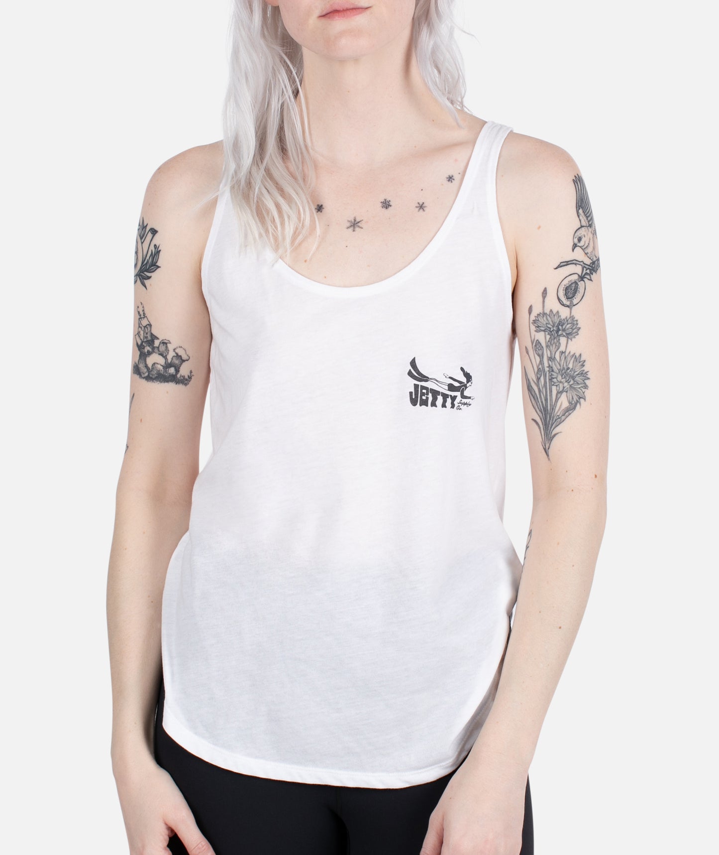 Freitauchtank – Weiß