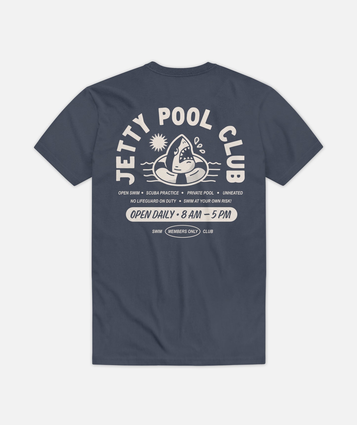 Pool Club Tee - Navy