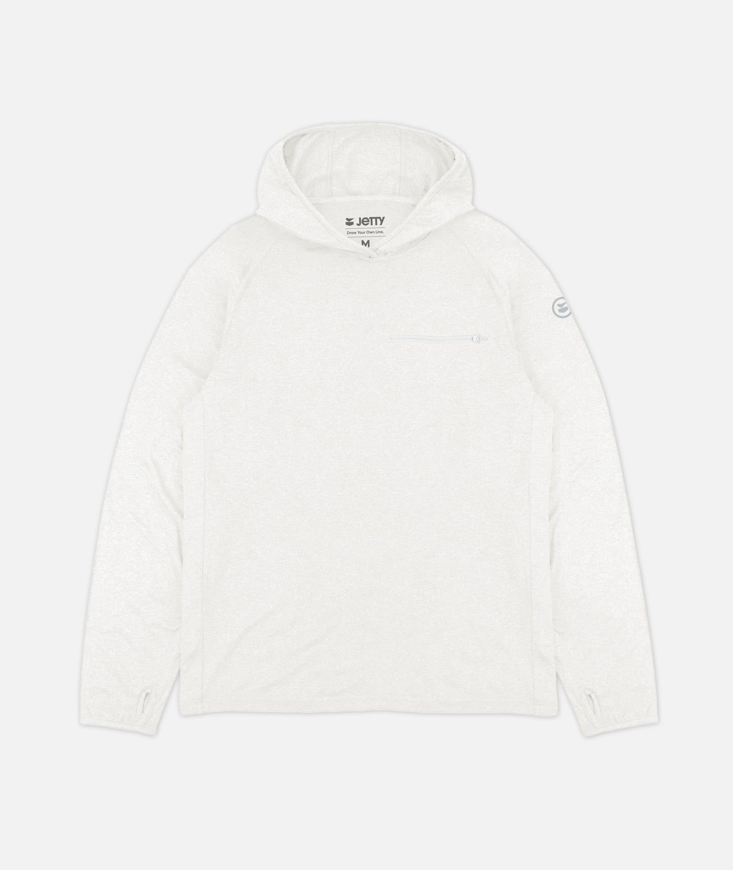 Cobia Performance Hoodie - White - Jetty