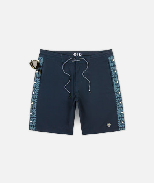 Hudson Boardshort - Navy - Jetty