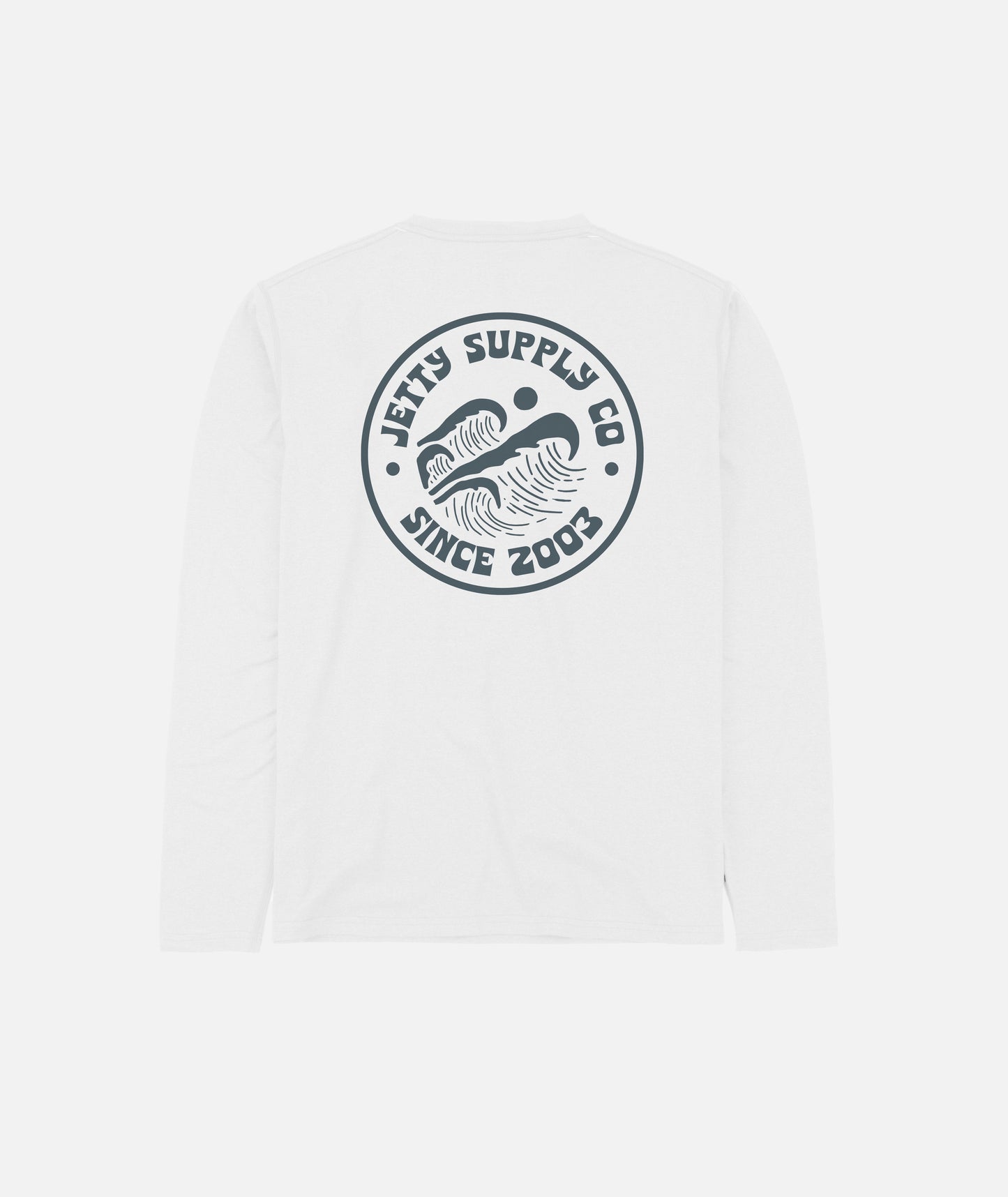Hydra Performance Long Sleeve - White - Jetty
