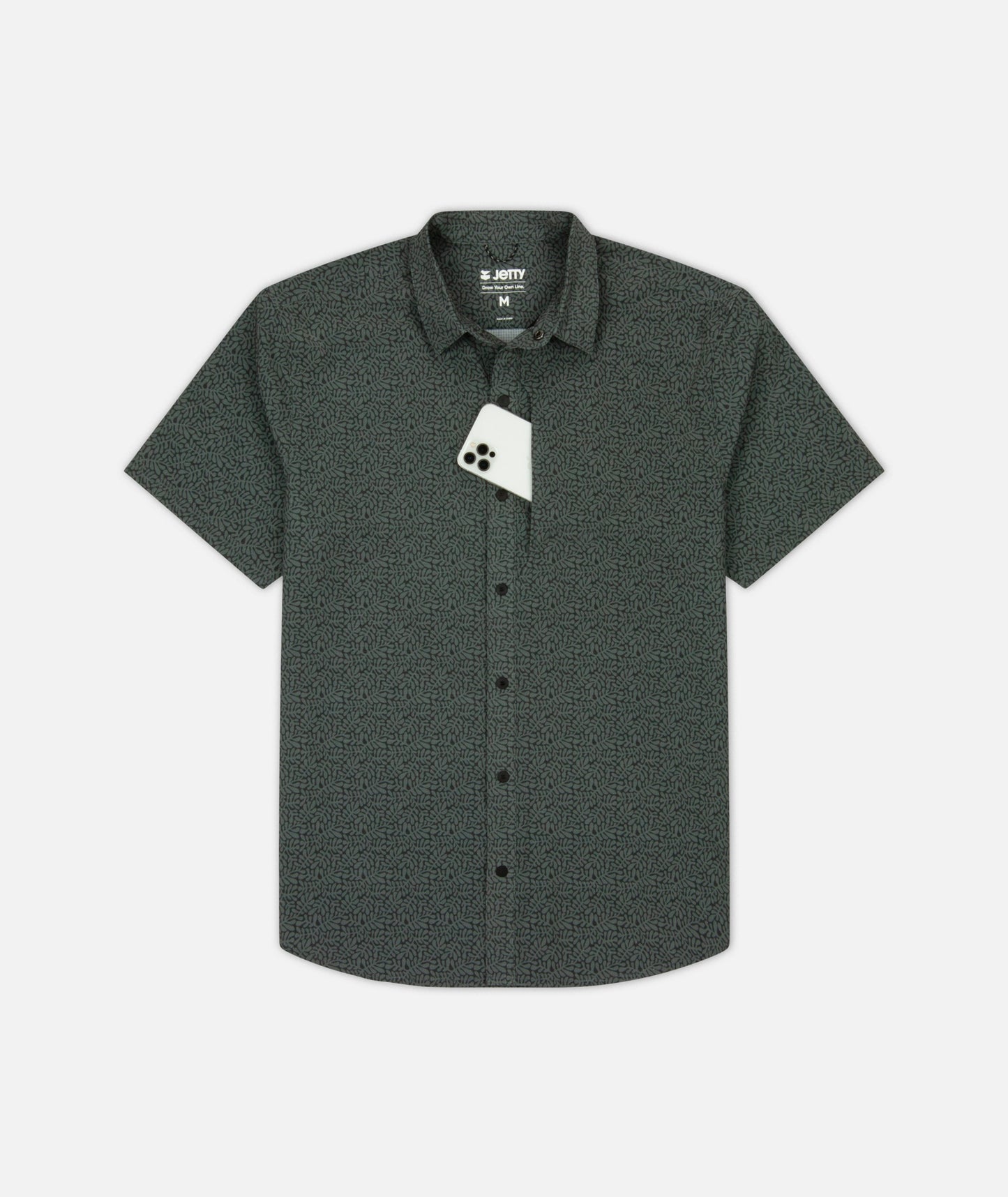 Sandspit Tech Shirt - Charcoal