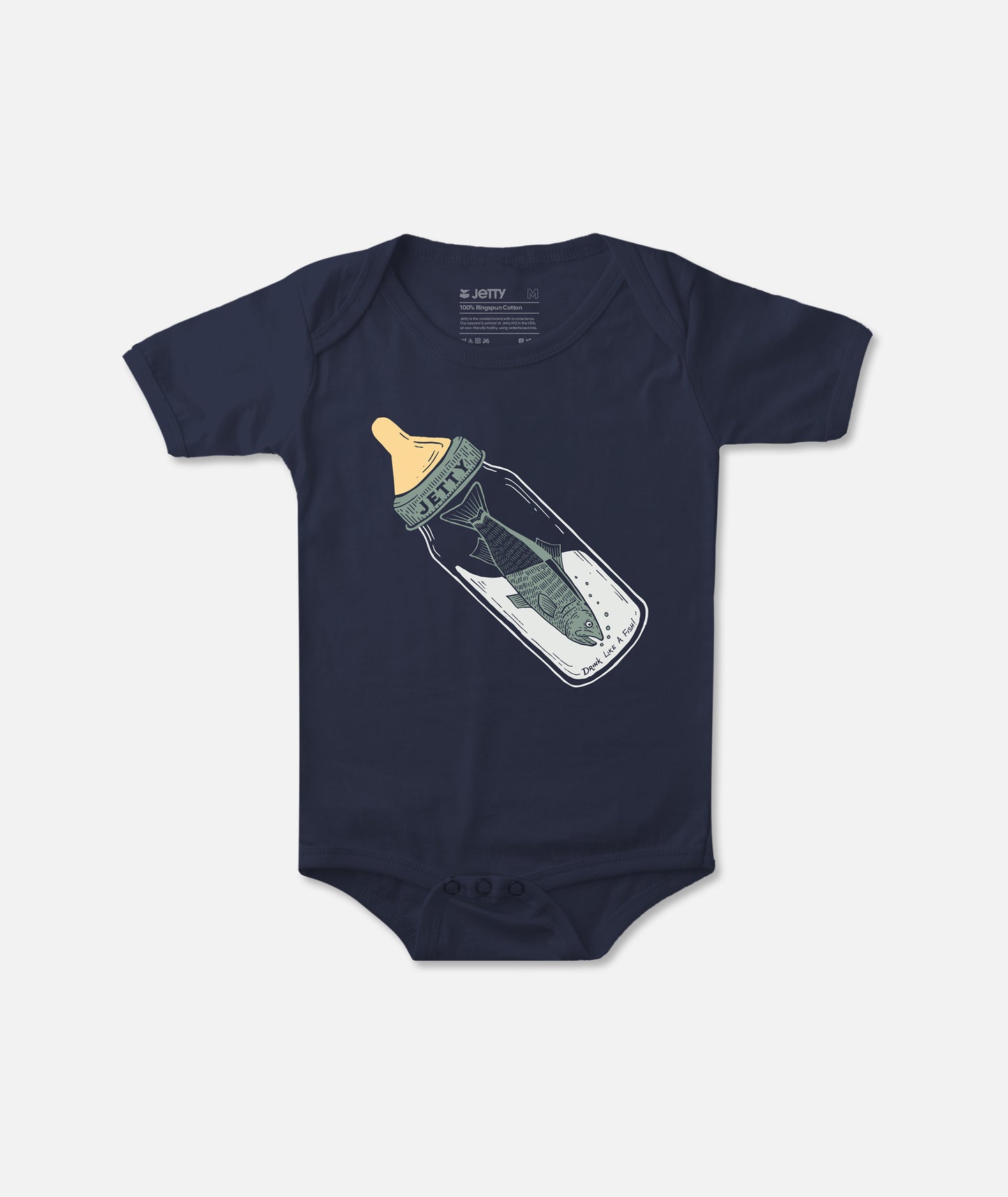 Drink Up Jumper - Navy - Jetty