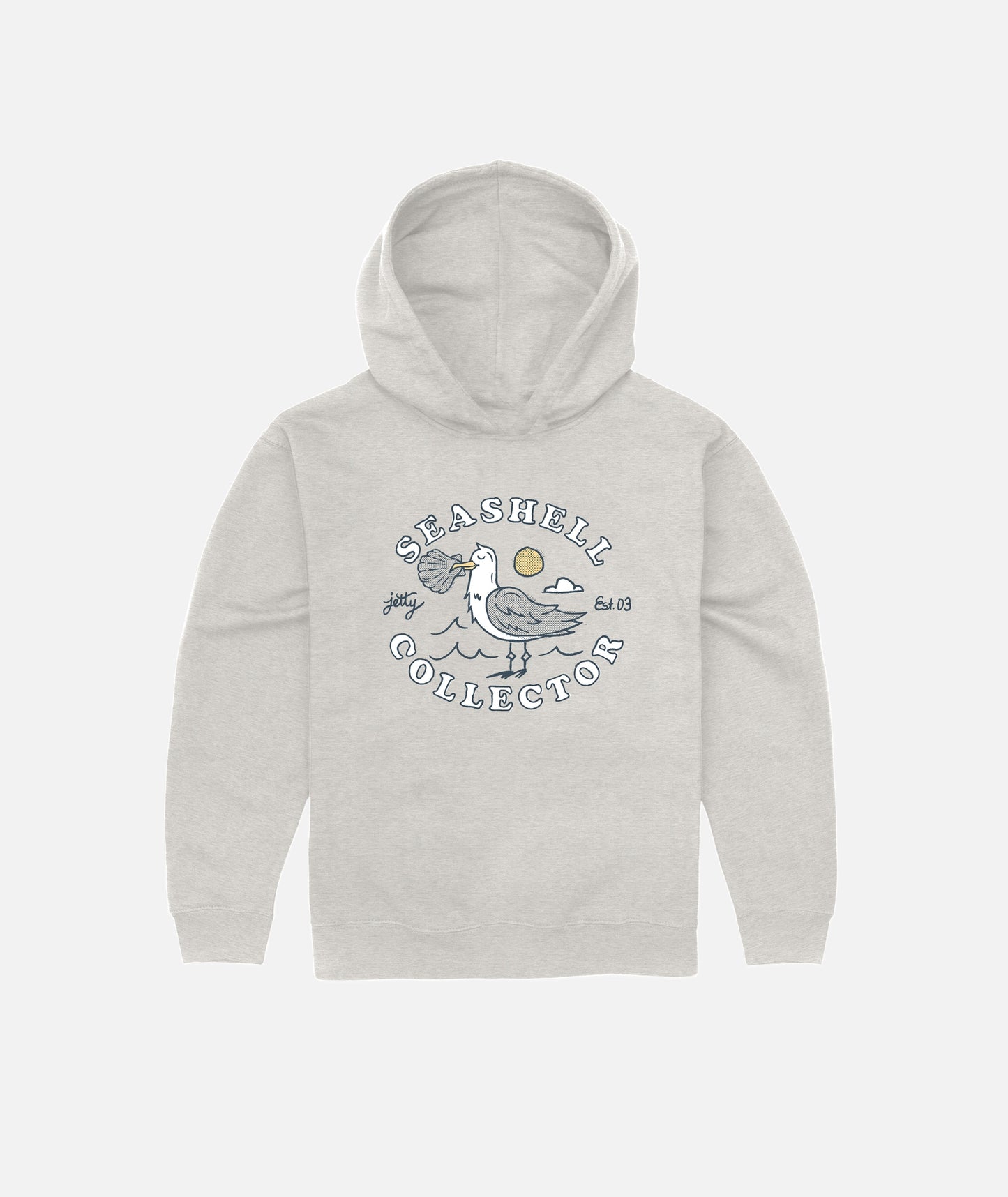 Seashell Collector Hoodie - Natural