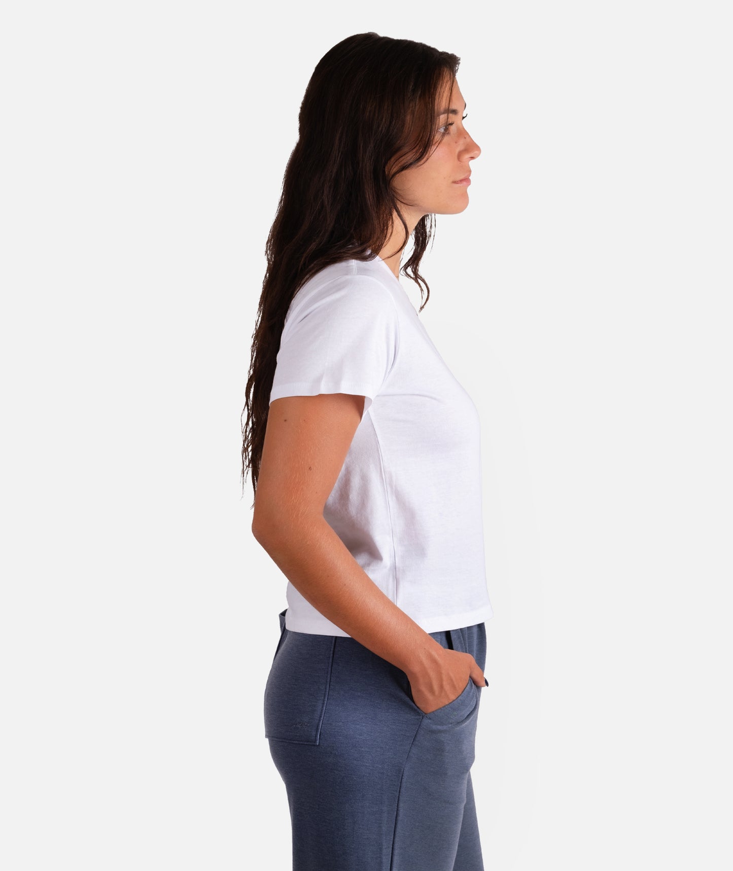 Iris Tee - White - Jetty