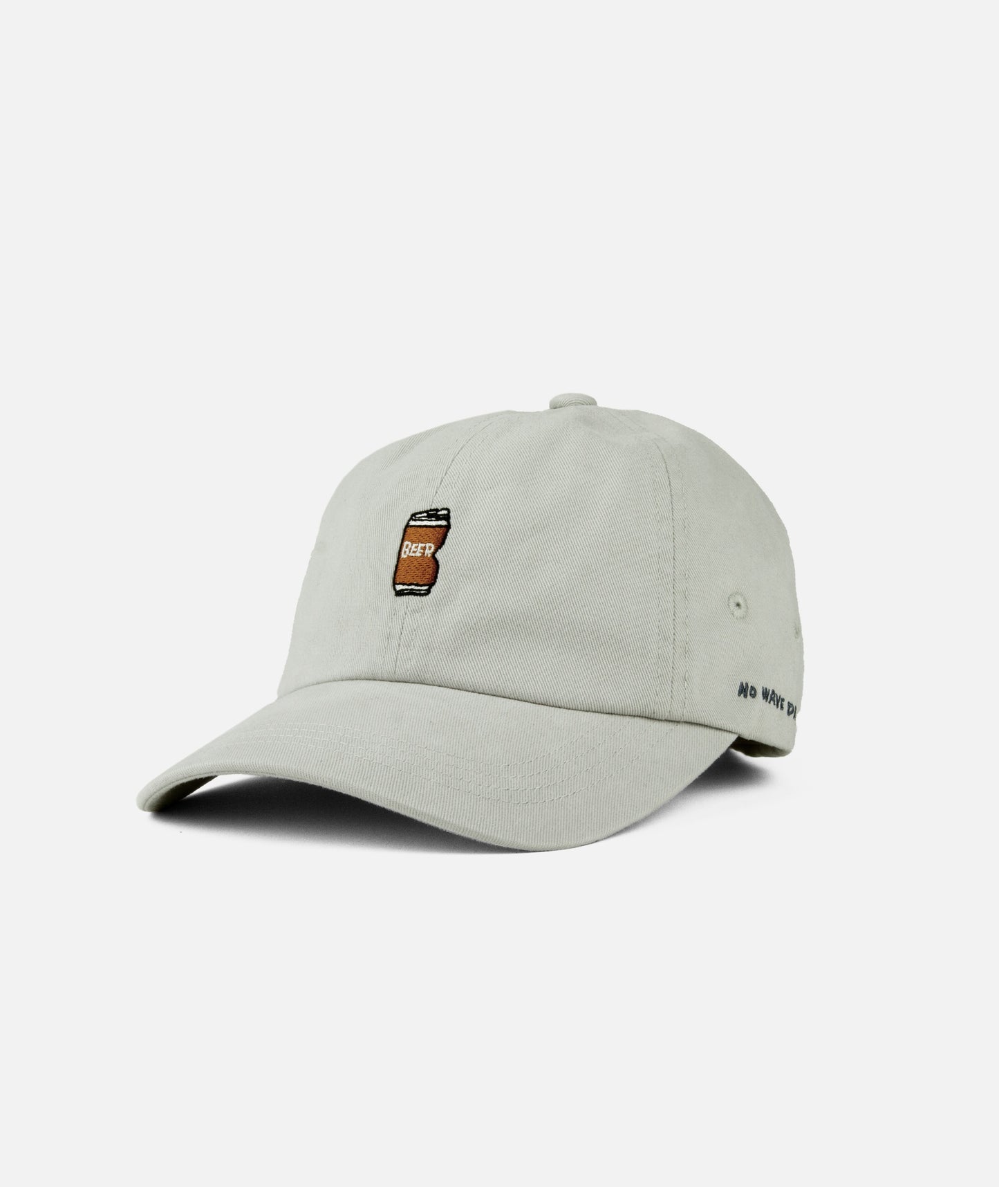 No Wave Dad Hat - Grey