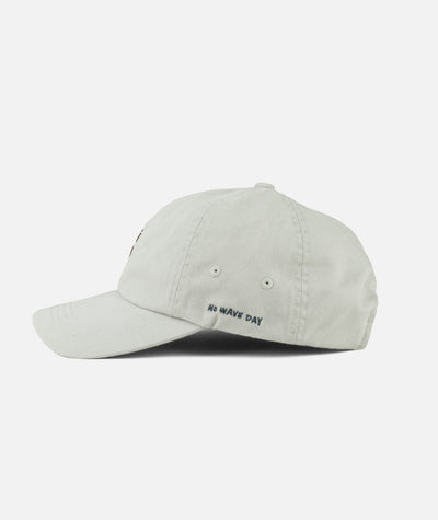 No Wave Dad Hat - Grey