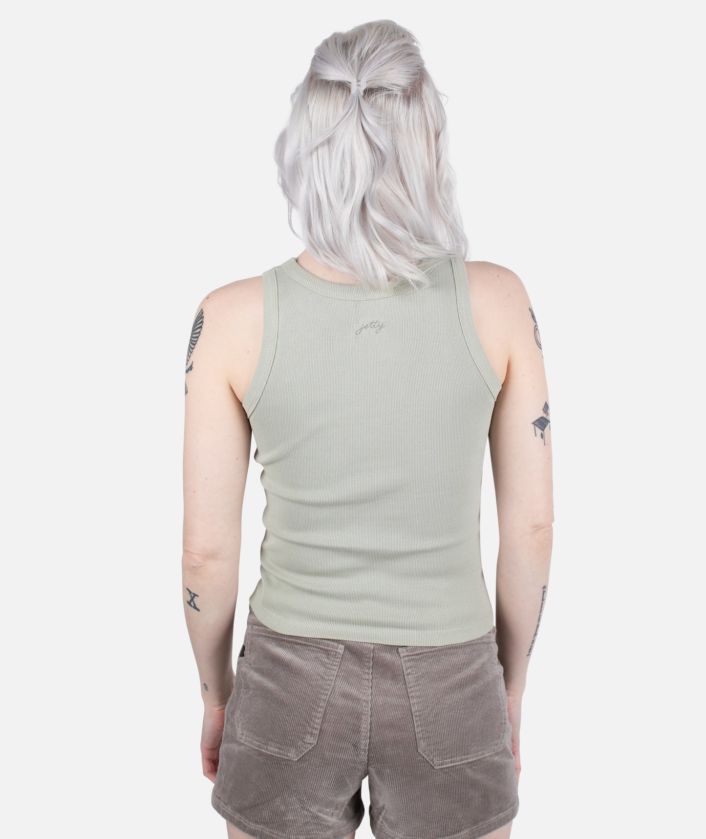 Mertini Microrib Tank - Sage
