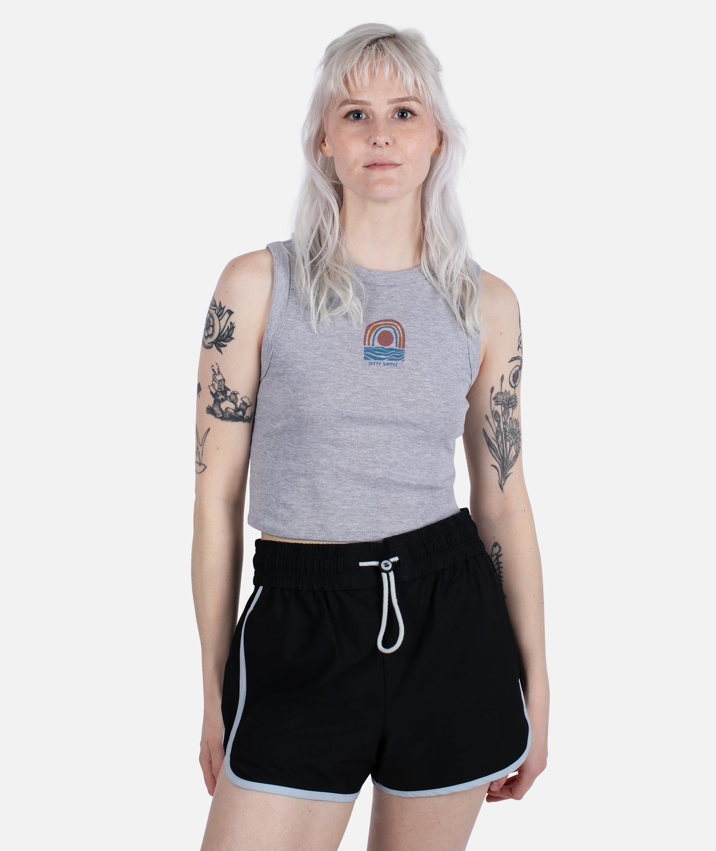 Prisma Tank - Grey - Jetty