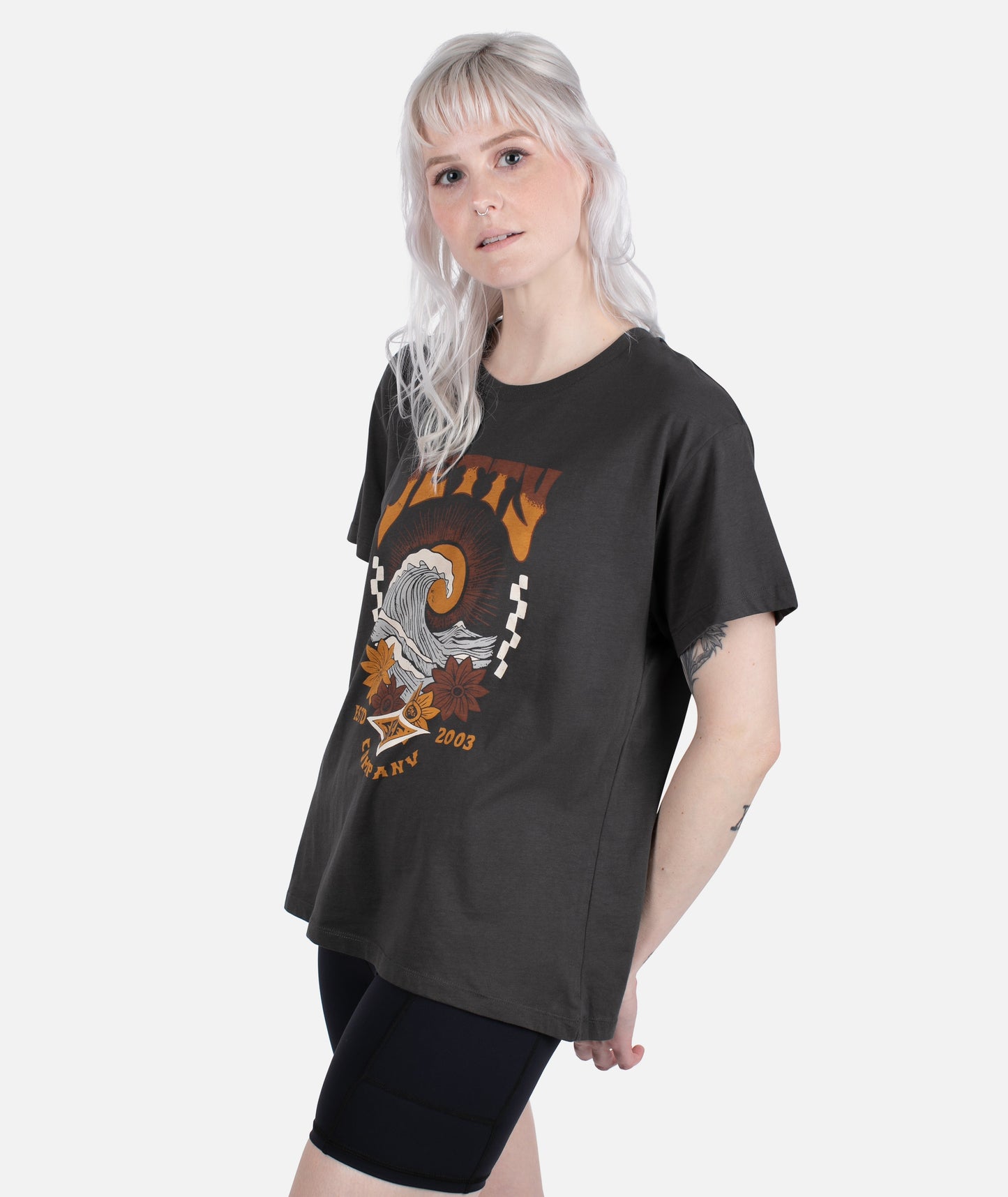 Whitecap Tee - Black - Jetty