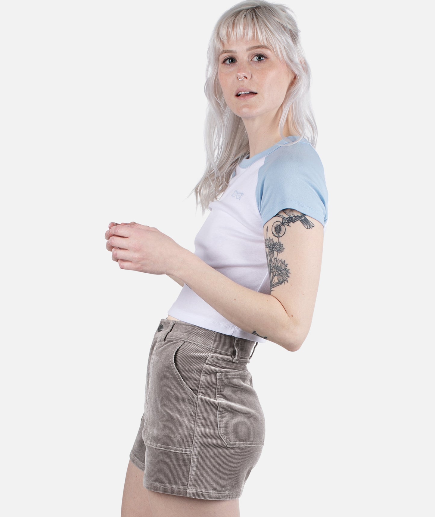 Wale Corduroy Short - Brown