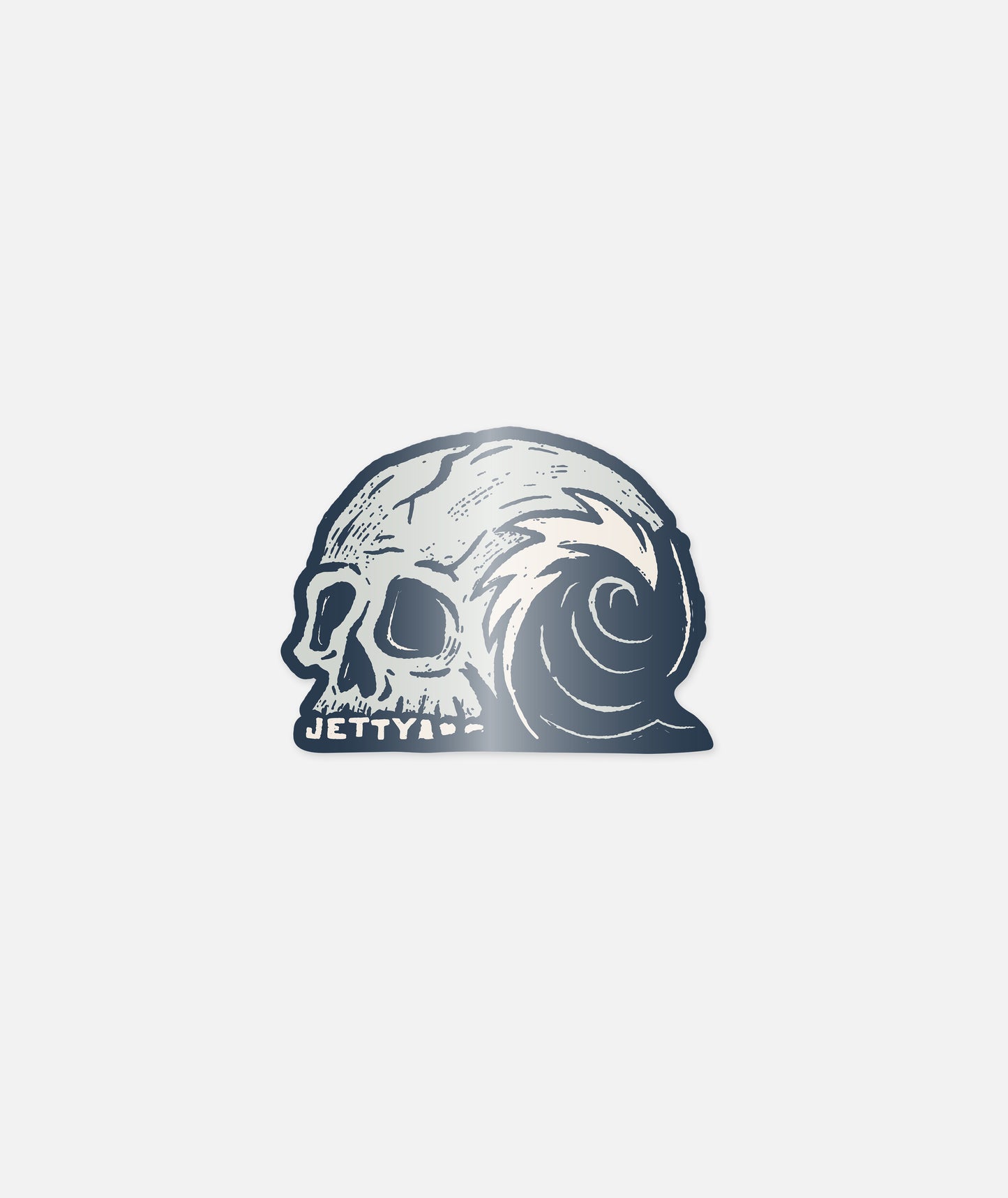 Crush Sticker - Navy - Jetty