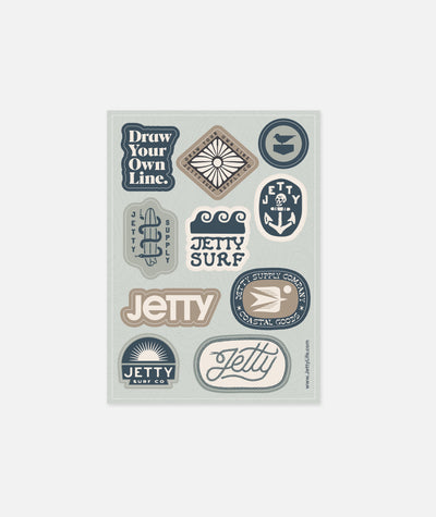 Endless Waves Sticker Sheet - Assorted