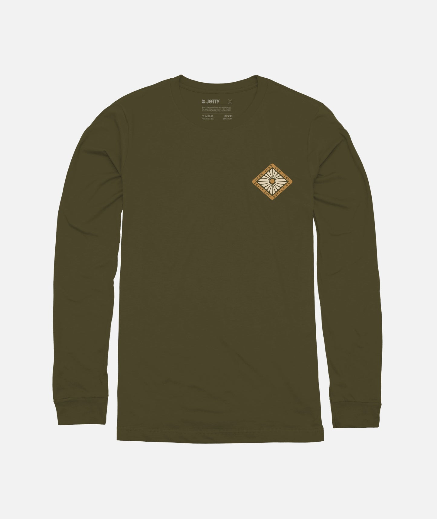 Flare Long Sleeve - Military Green