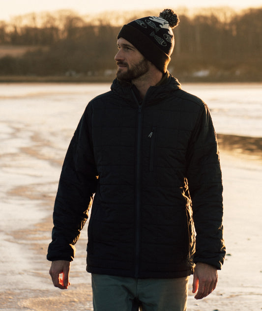 Puffer Coat - Charcoal - Jetty