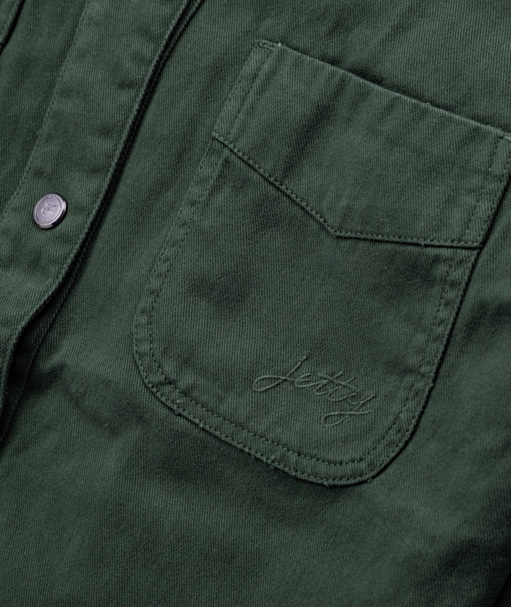Eden Overshirt - Green - Jetty