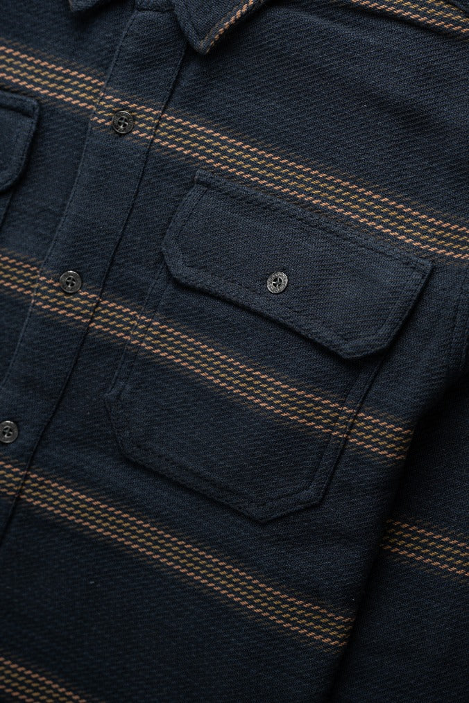 Horizon Flannel - Navy - Jetty