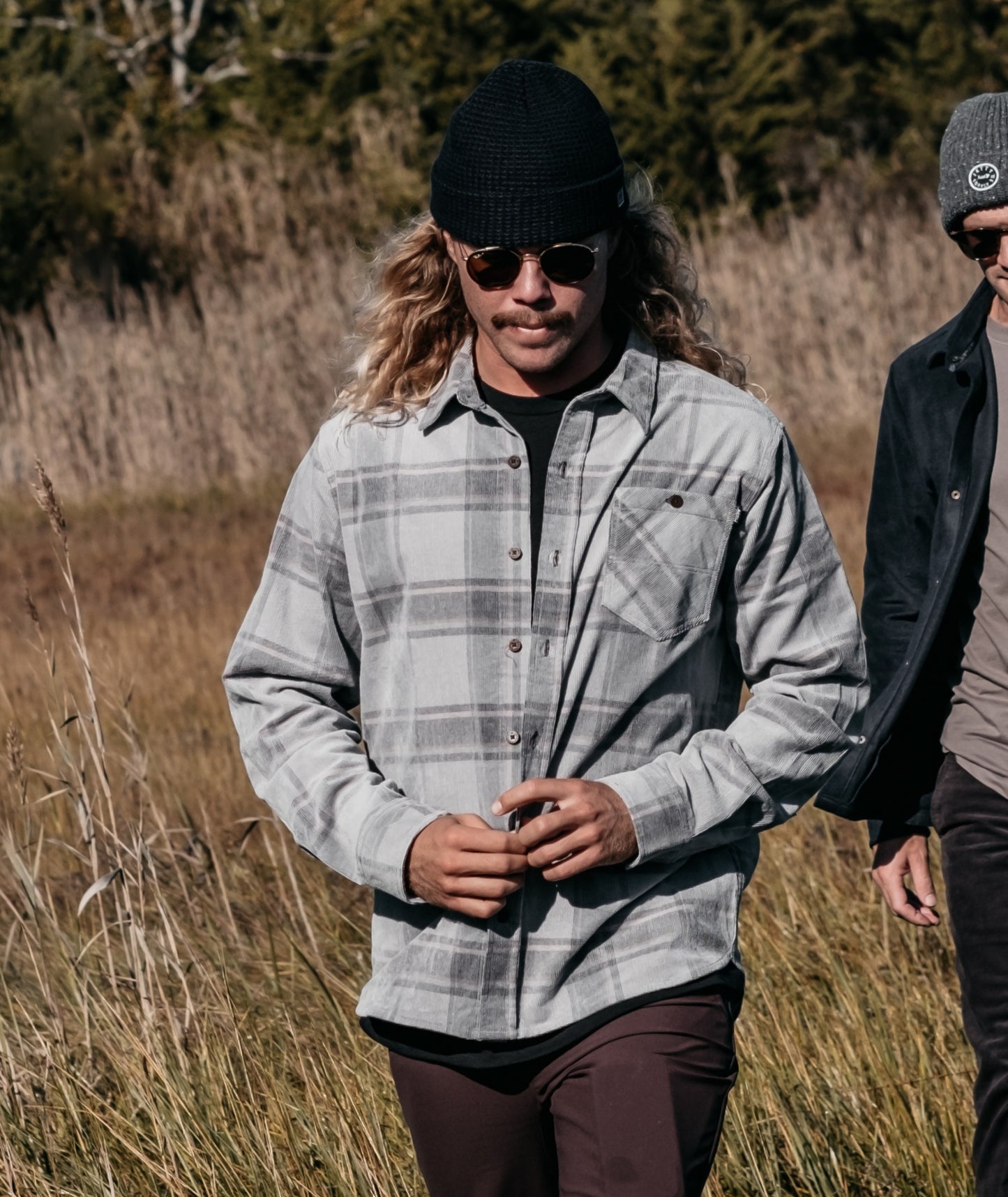 Shoals Corduroy Shirt - Grey - Jetty