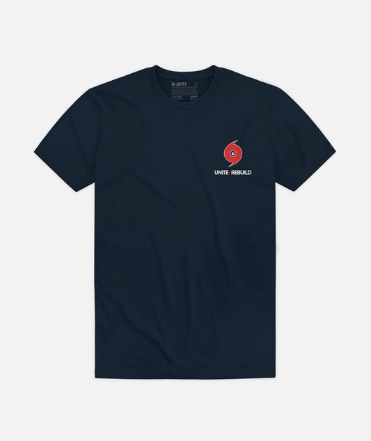 JRF Hurricane Helene Relief Tee - Navy - Jetty