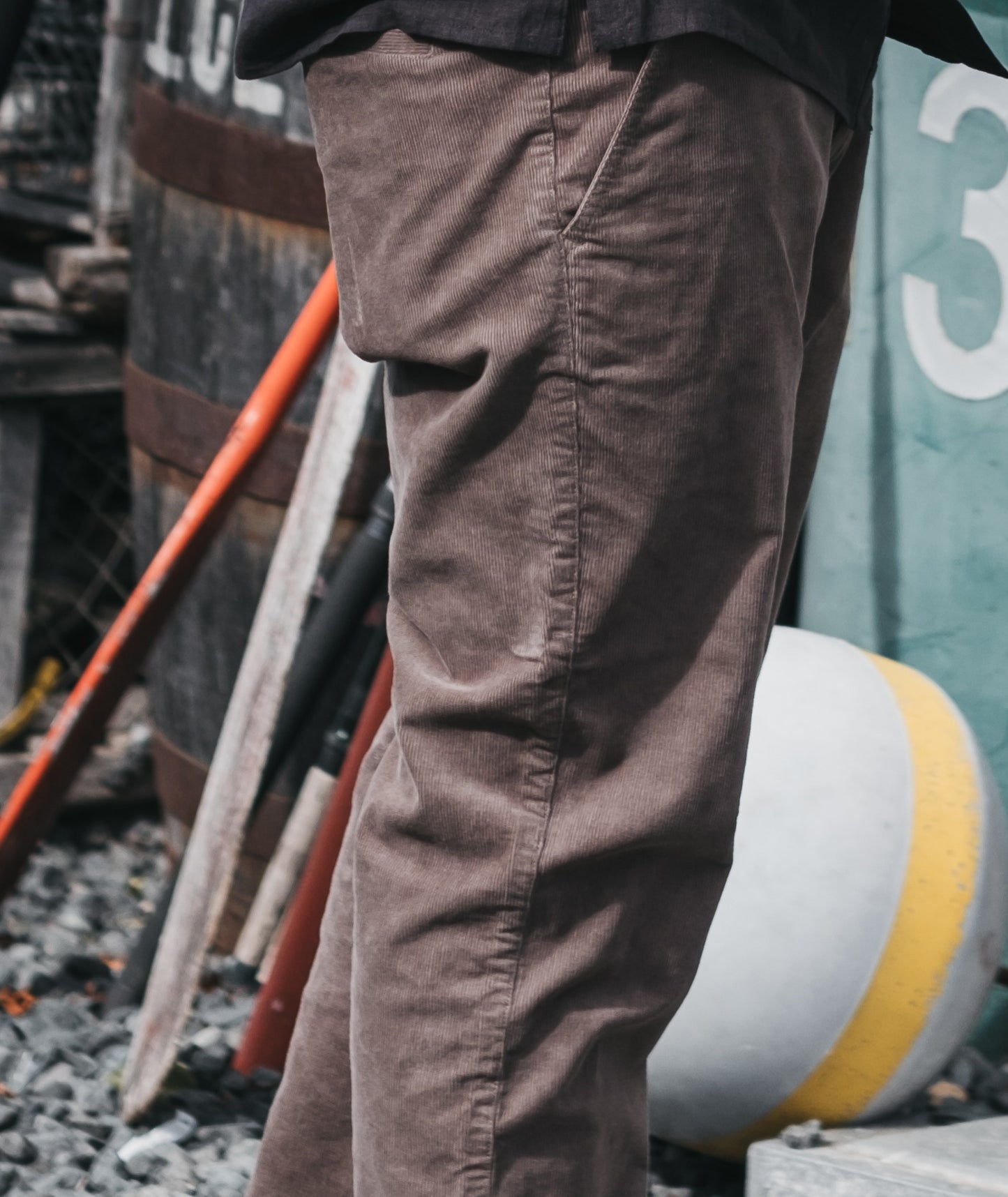 Pantalón de pana Depth - Marrón