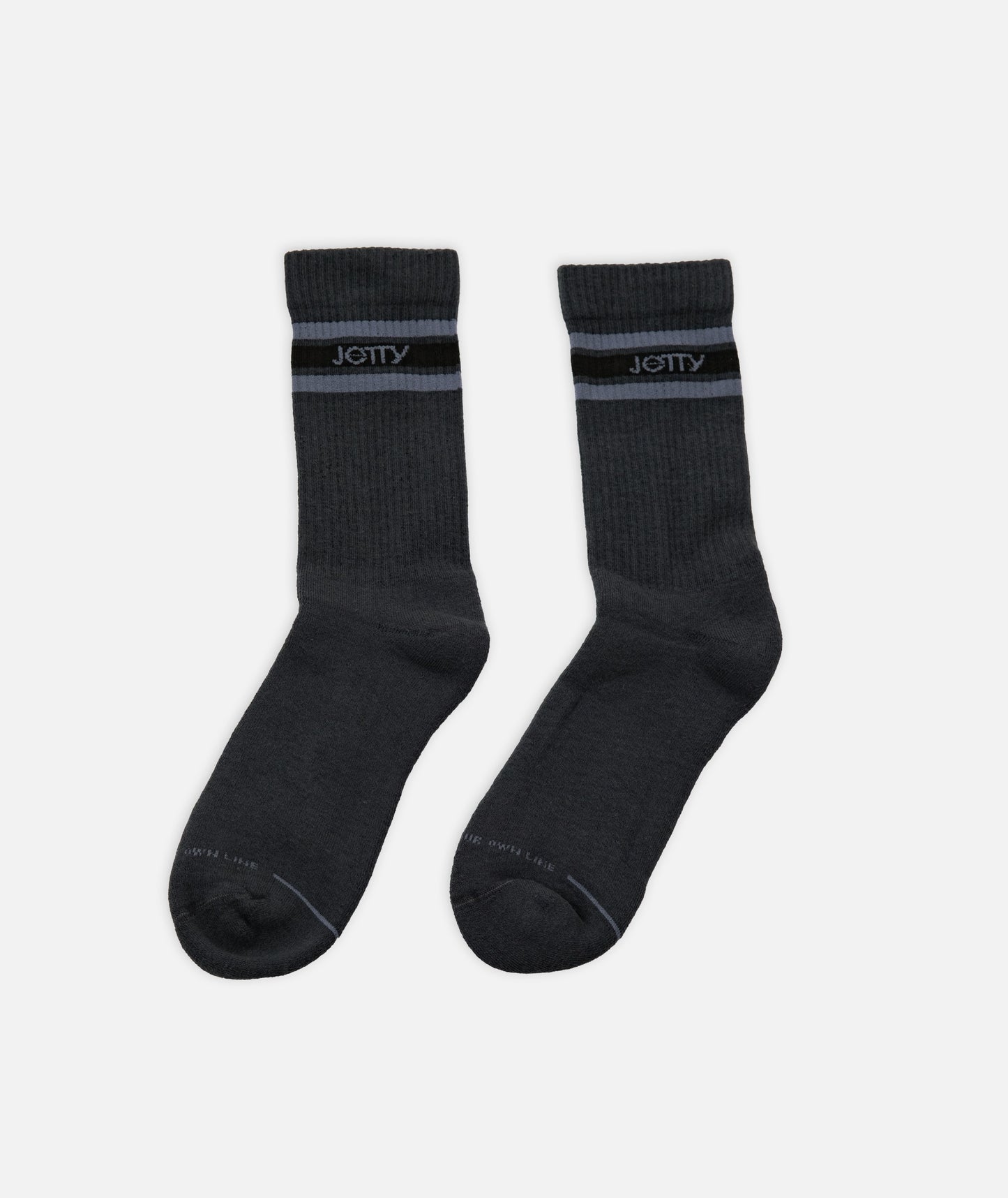 Logo Socks - Black - Jetty