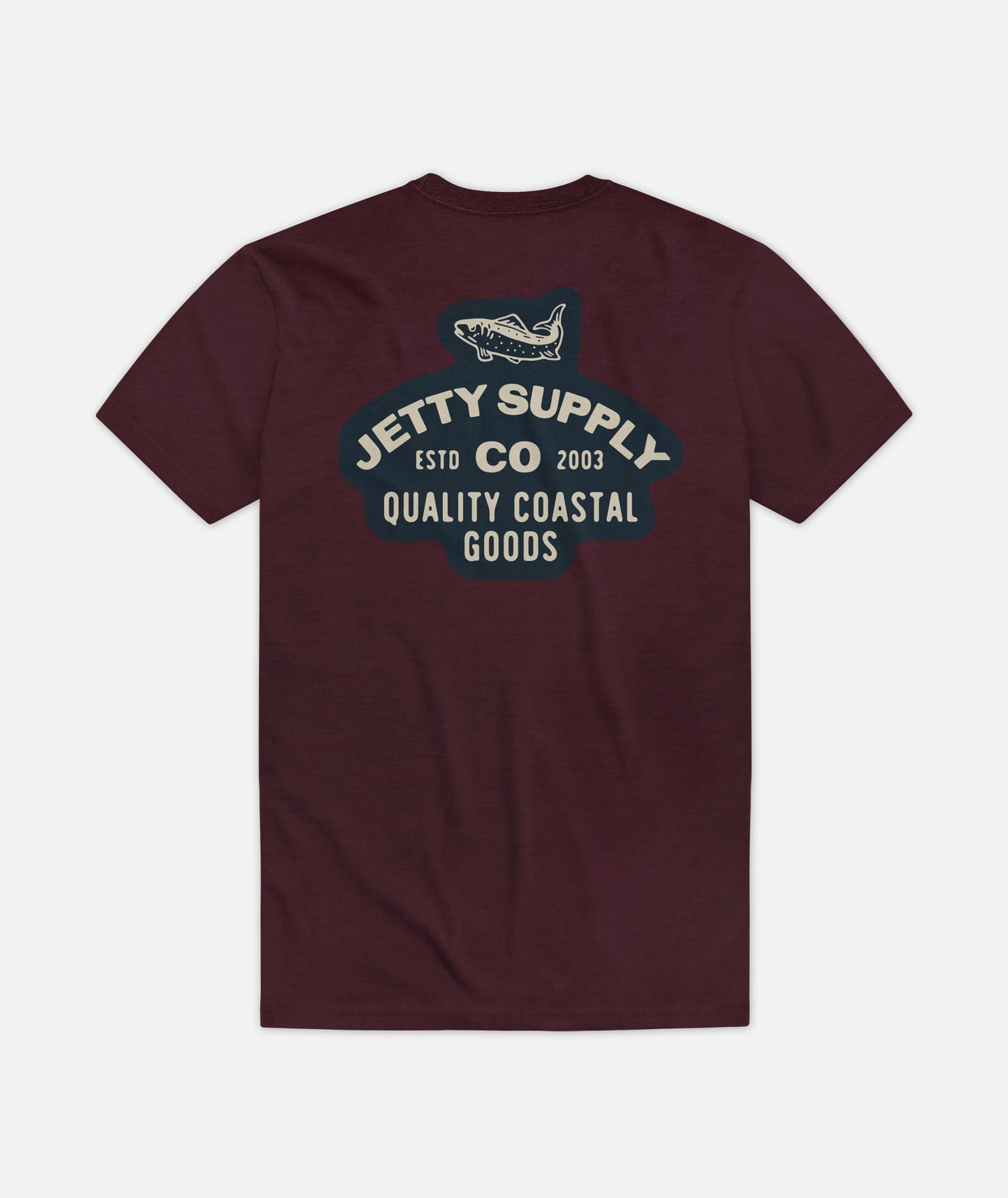Derby Tee - Maroon